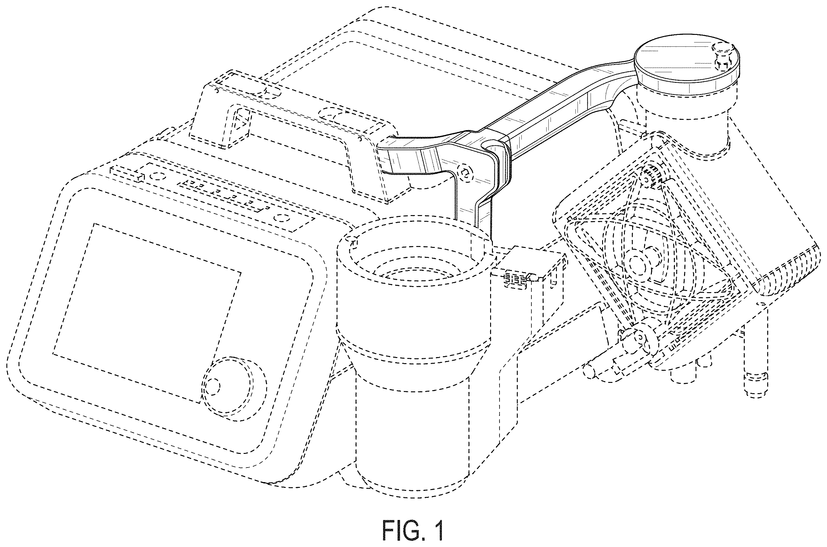 Patent USD1002014 Figure 1 – Universal holder system