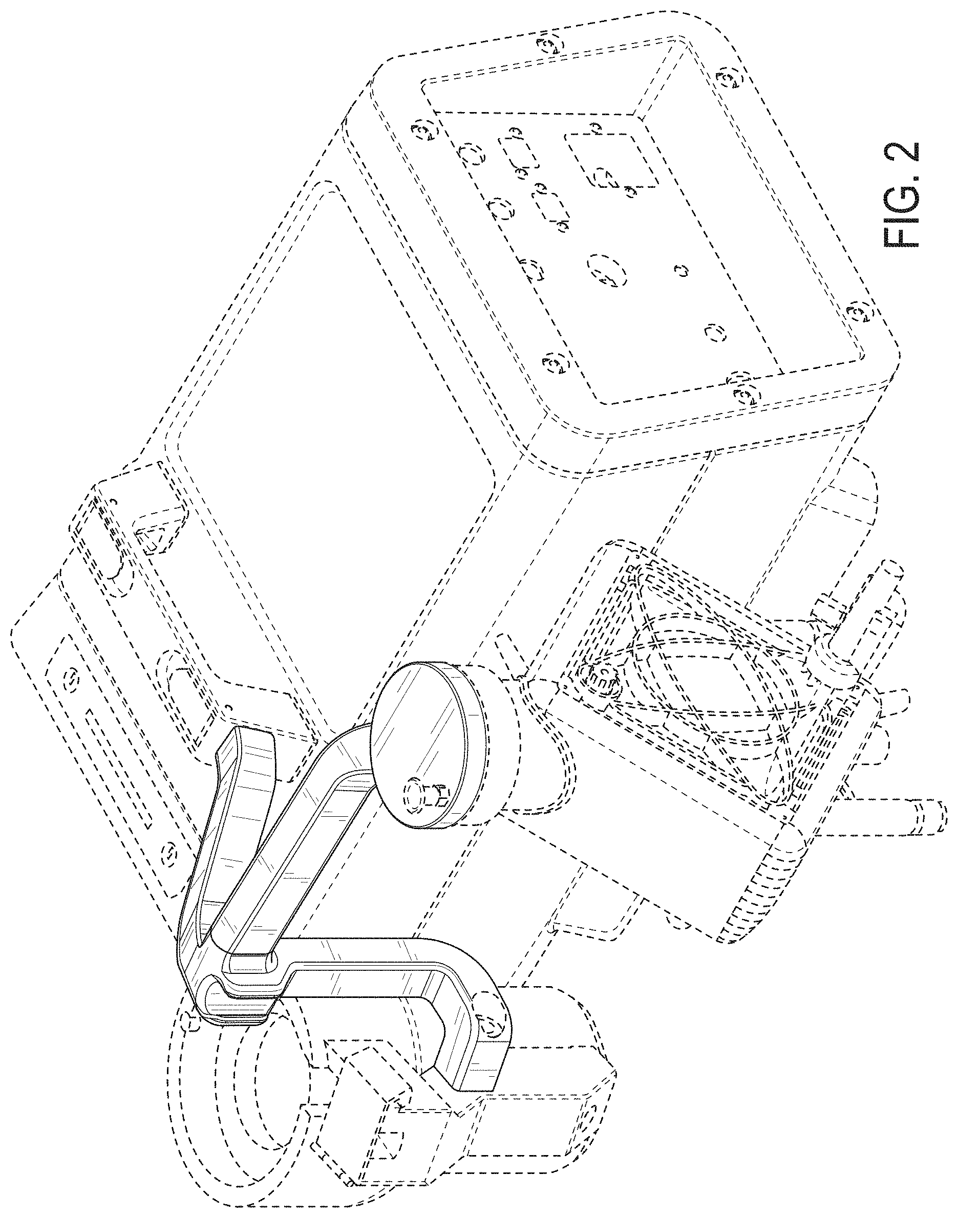 Patent USD1002014 Figure 2 – Universal holder system
