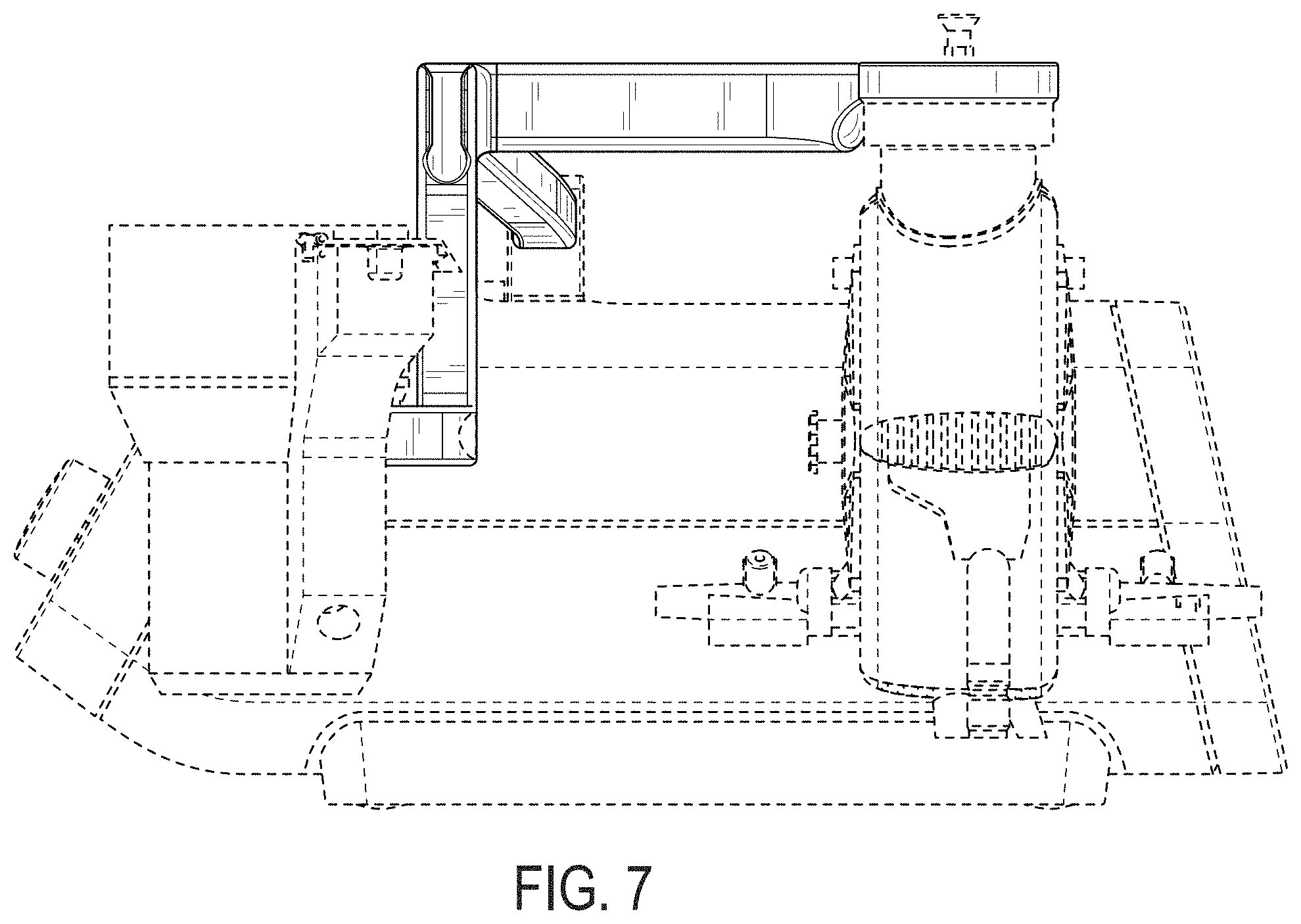 Patent USD1002014 Figure 7 – Universal holder system