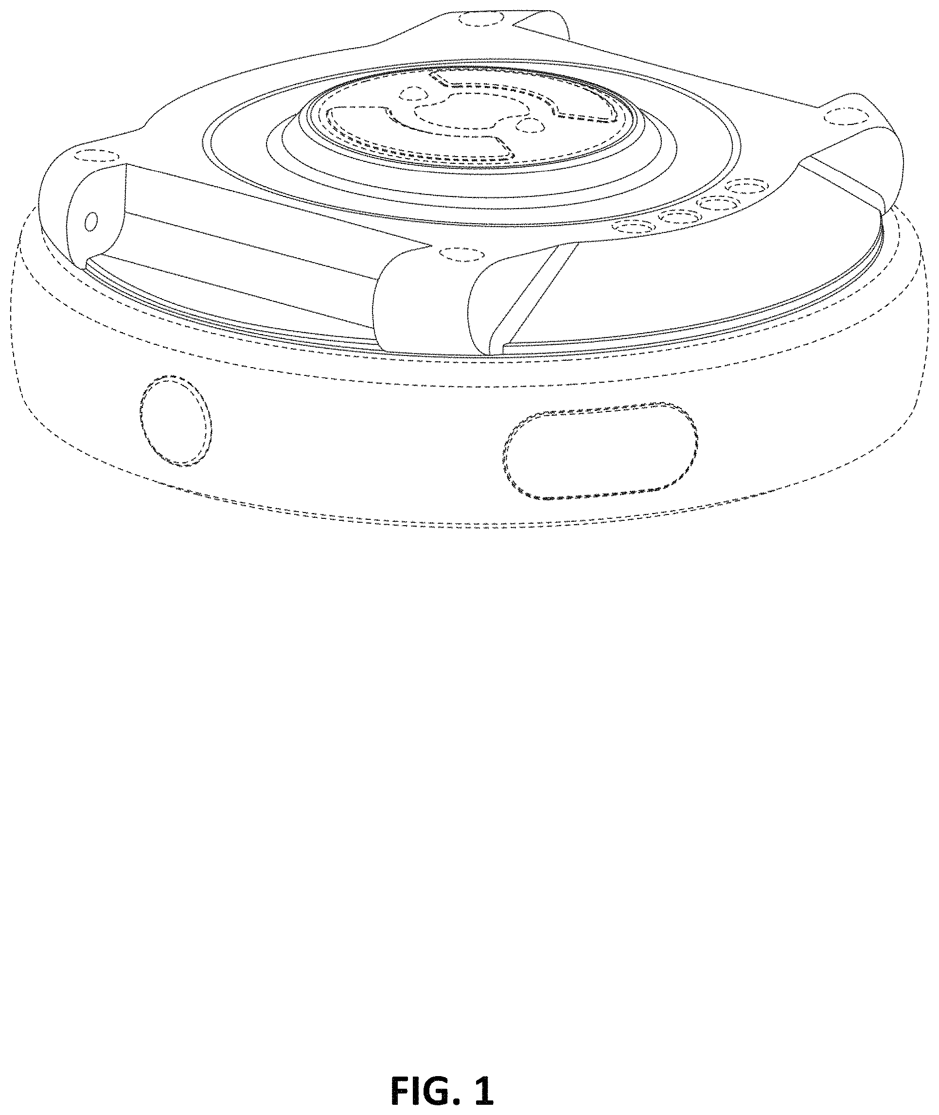 Patent USD1002017 Figure 1 – Device for self-monitoring of heart conditions and vital signs