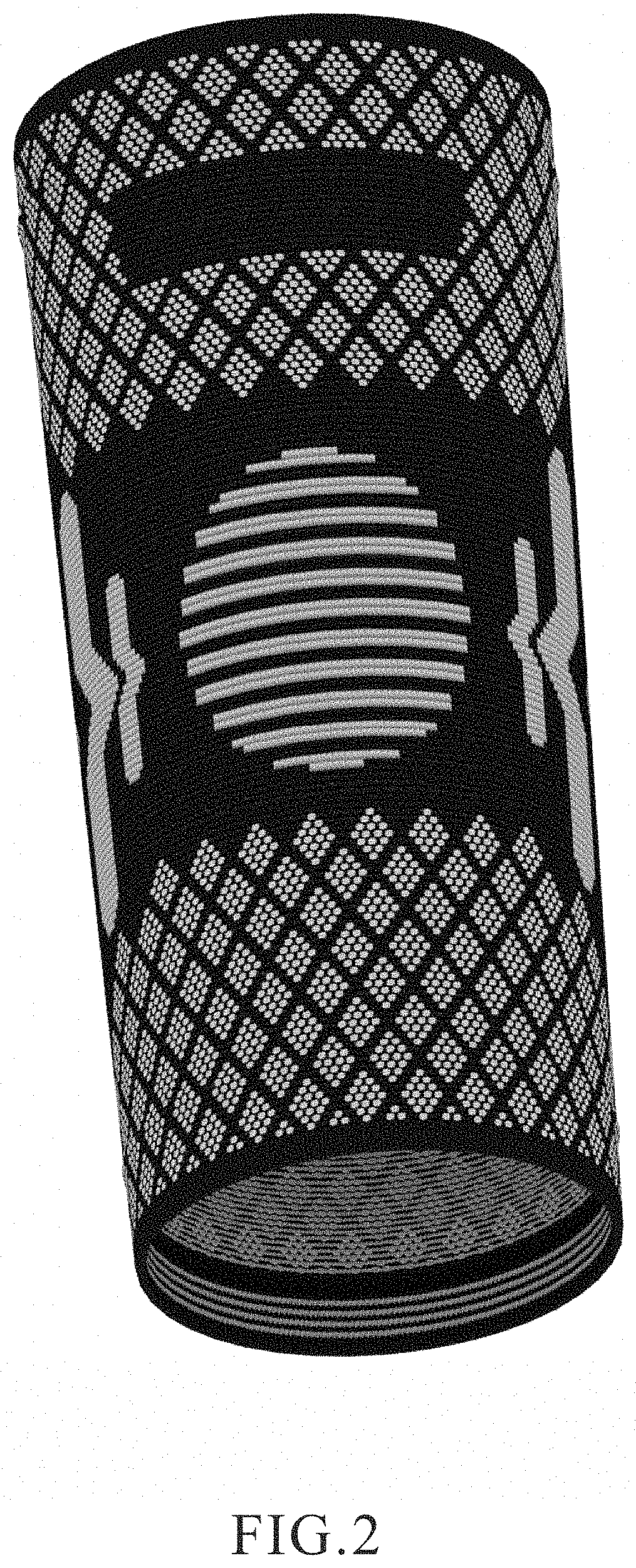 Patent USD1002020 Figure 2 – Knee brace