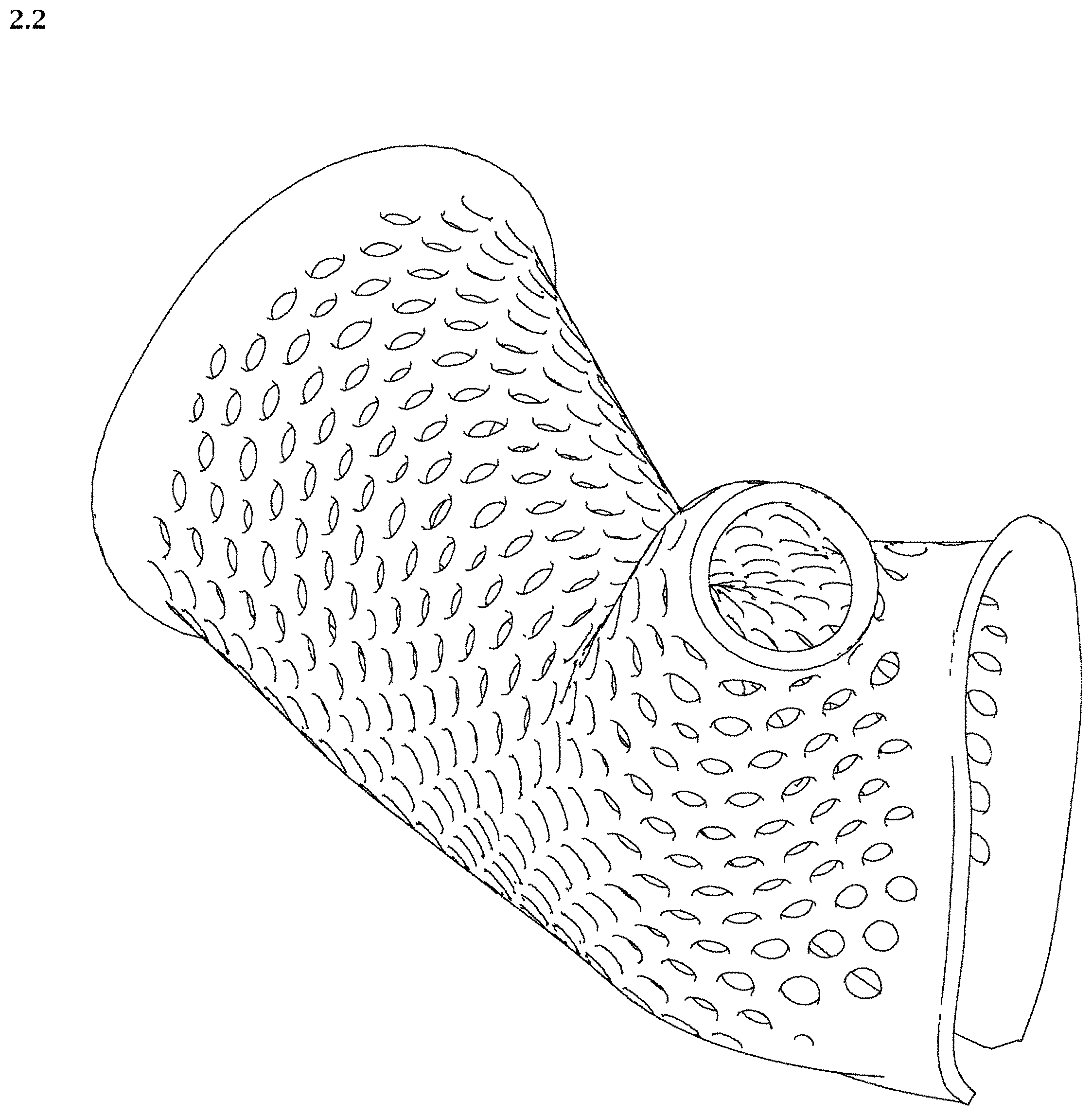 Patent USD1002021 Figure 2 – Wrist and thumb splint