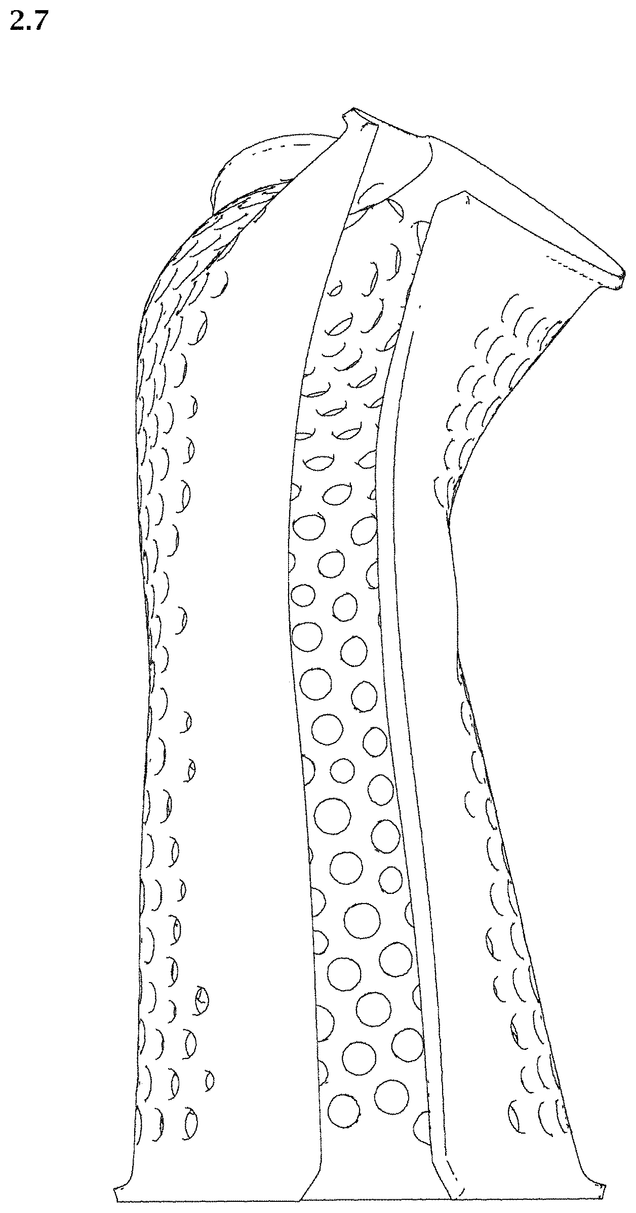 Patent USD1002021 Figure 7 – Wrist and thumb splint