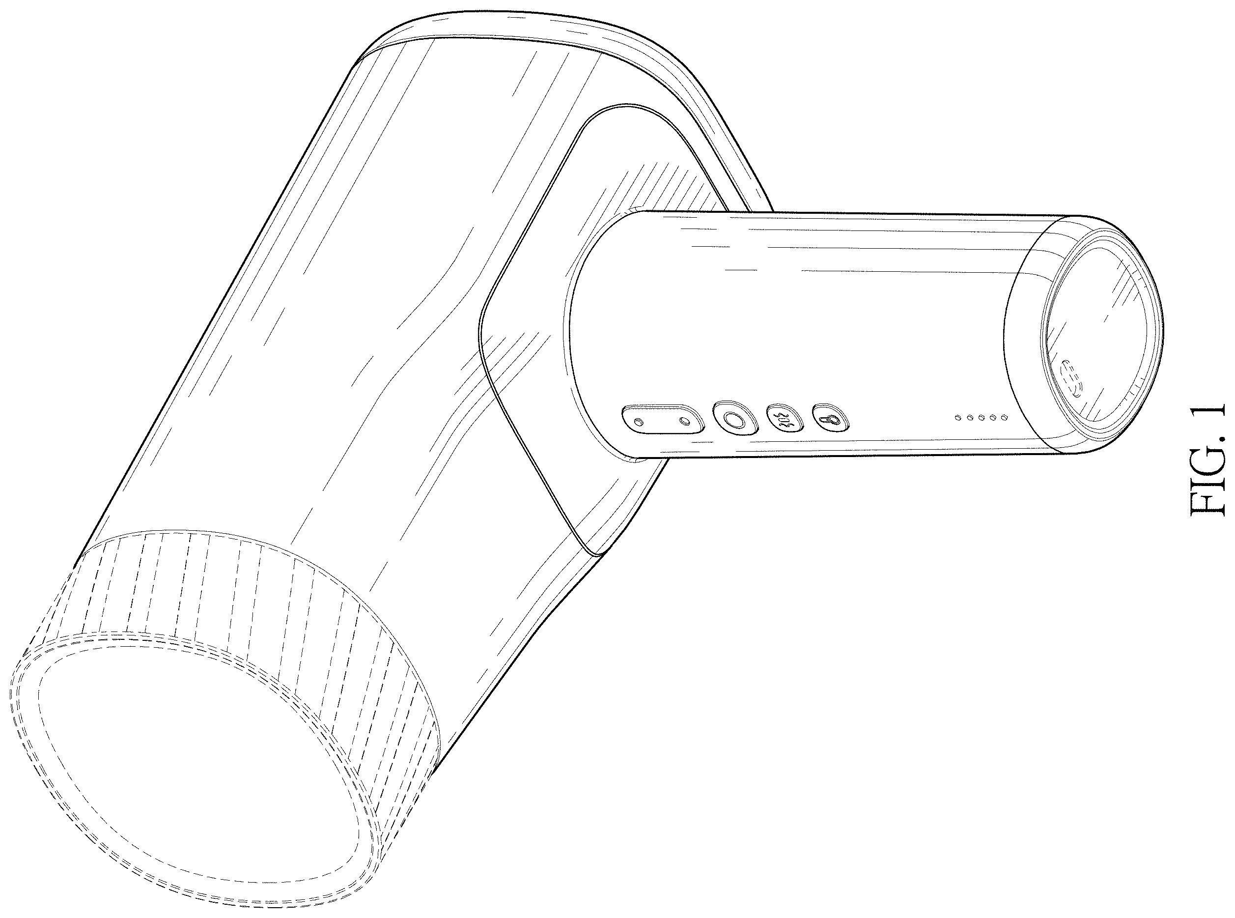 Patent USD1002024 Figure 1 – Electric vibrating masturbation device