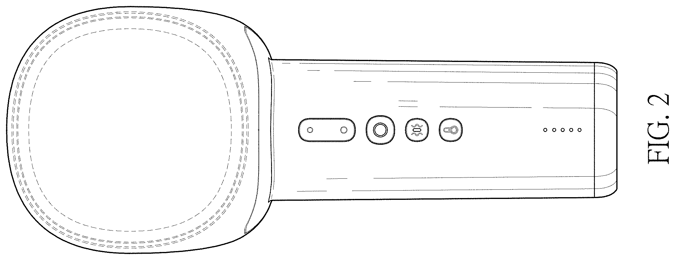 Patent USD1002024 Figure 2 – Electric vibrating masturbation device
