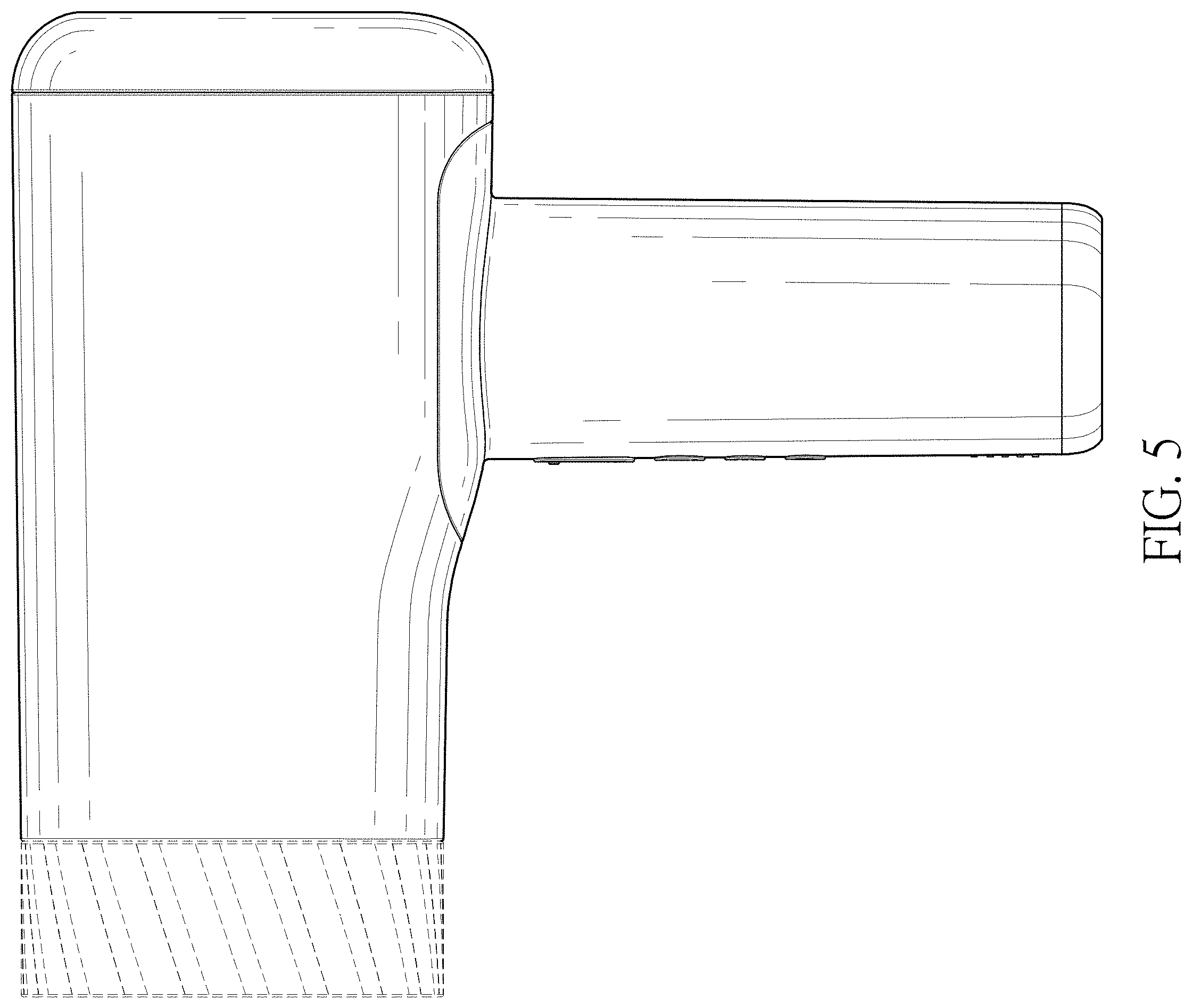 Patent USD1002024 Figure 5 – Electric vibrating masturbation device