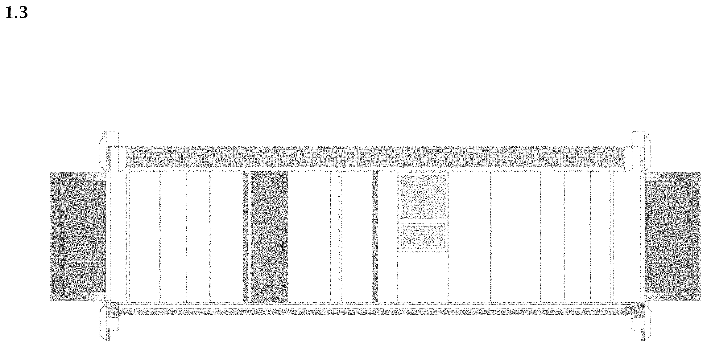 Patent USD1002029 Figure 3 – Modular building