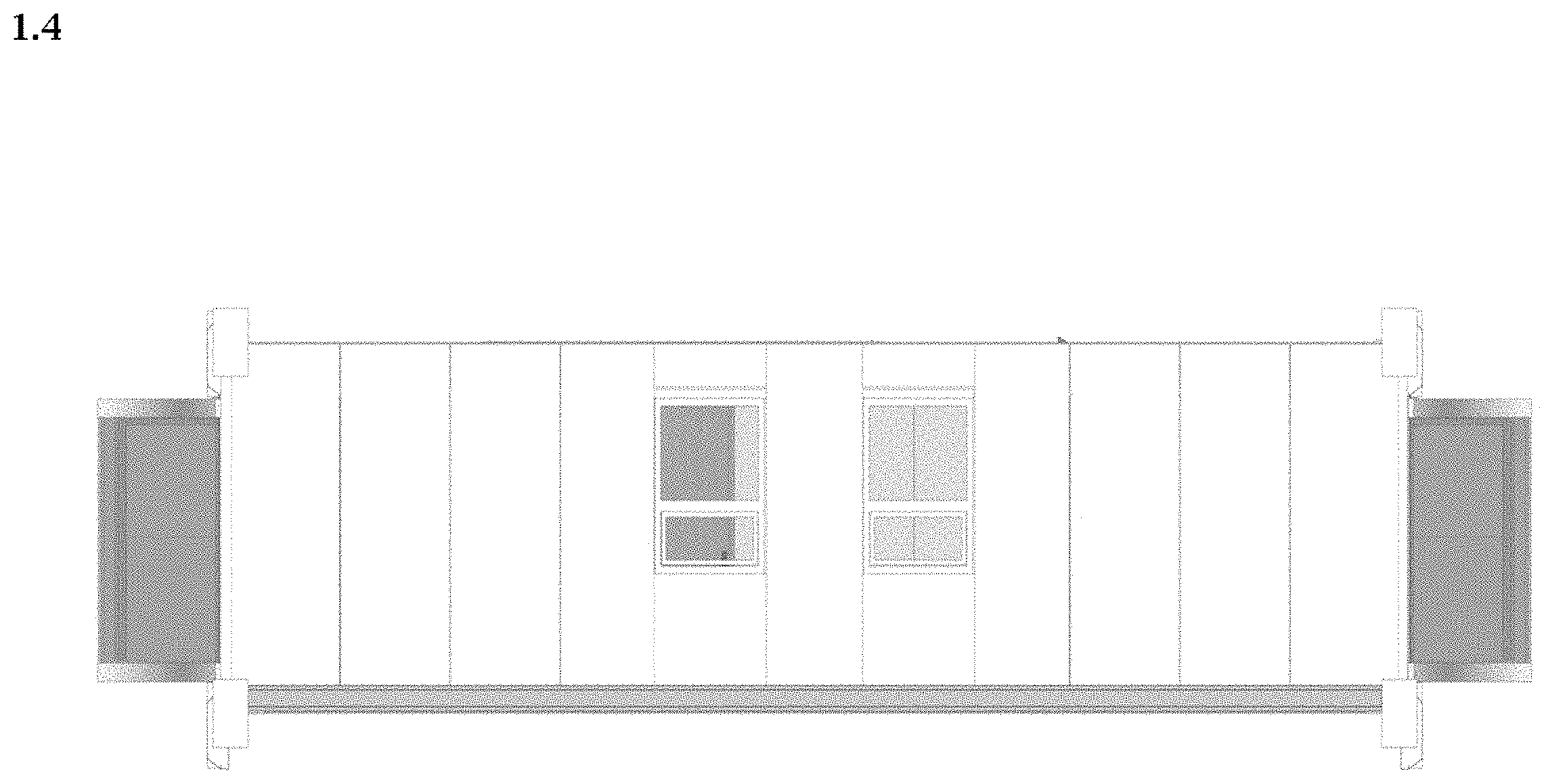 Patent USD1002029 Figure 4 – Modular building