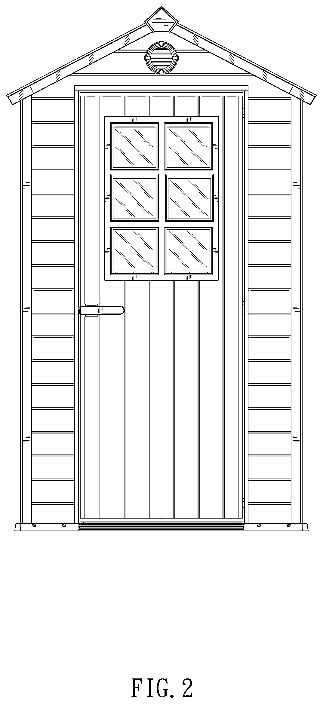 Patent USD1002031 Figure 2 – Shed