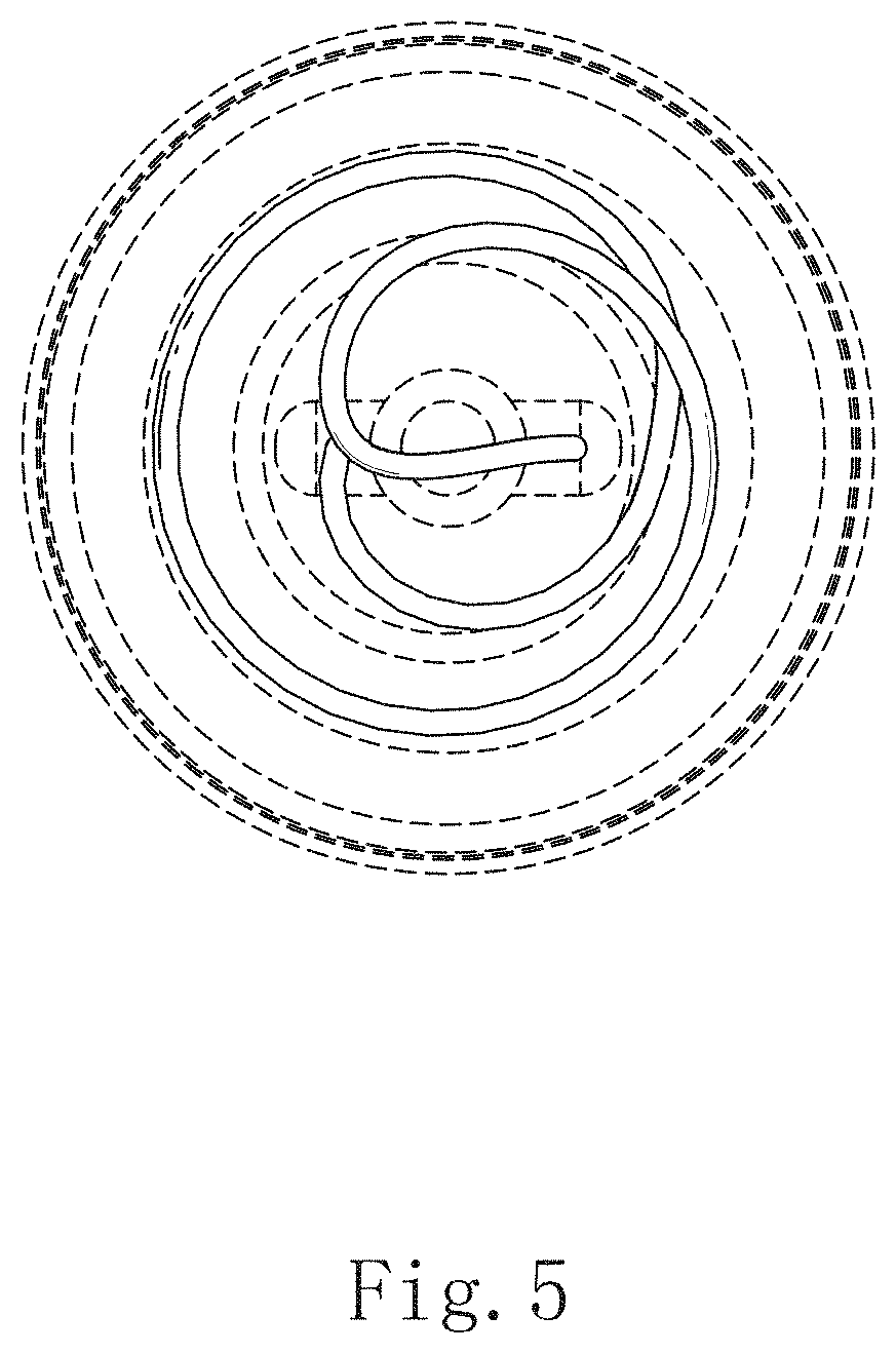 Patent USD1002037 Figure 5 – Filament lamp