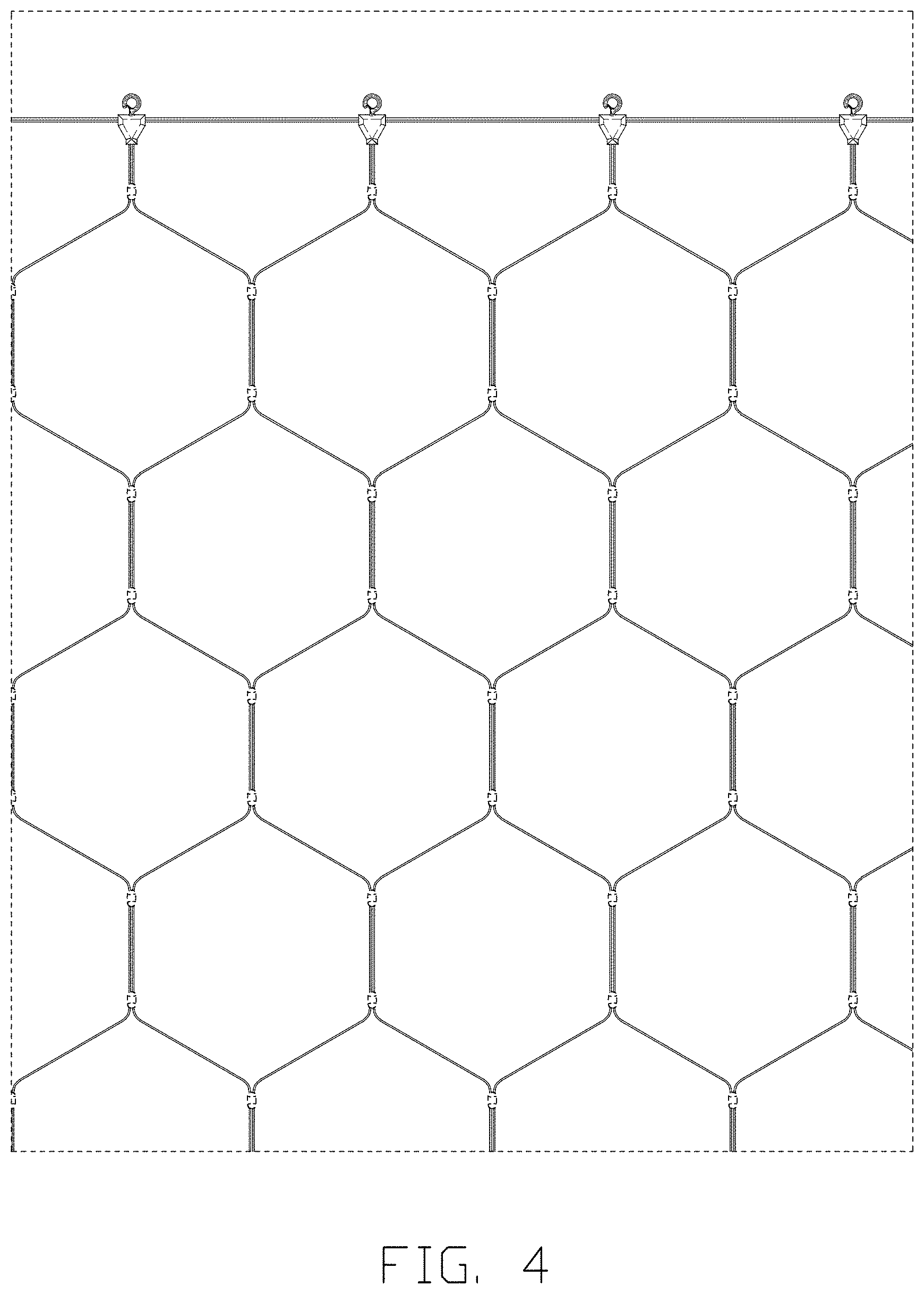 Patent USD1002039 Figure 4 – Net light
