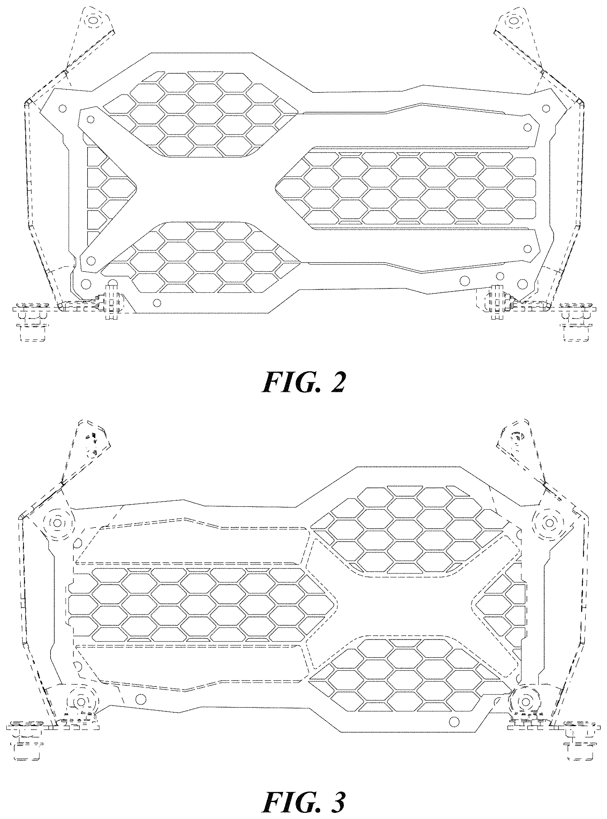 Patent USD1002042 Figure 2 – Mesh headlight cover