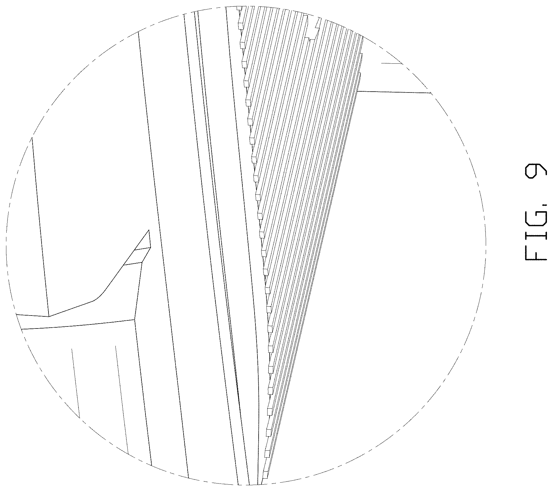 Patent USD1002043 Figure 9 – Taillight for a vehicle