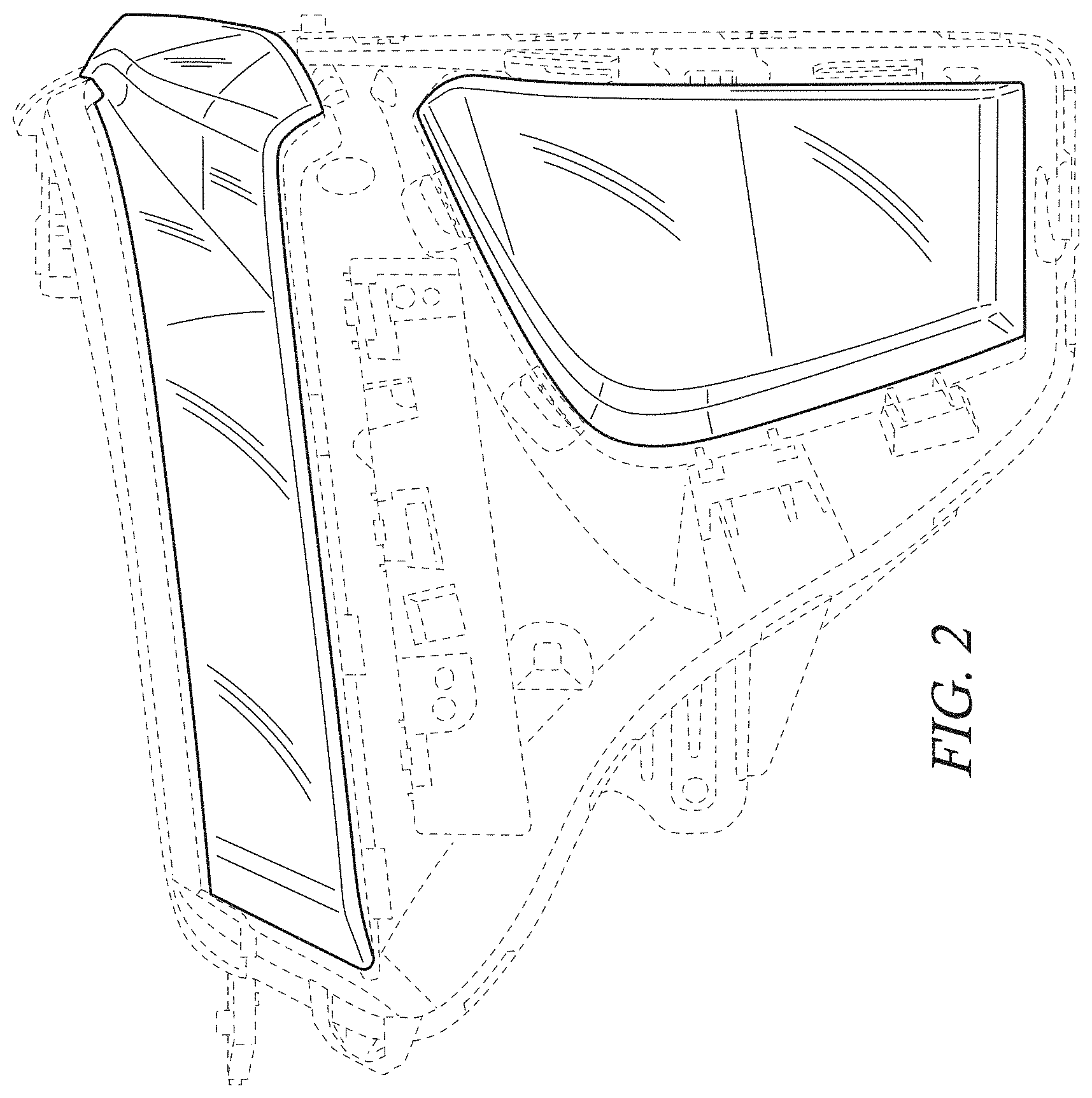 Patent USD1002044 Figure 2 – Vehicle headlamp