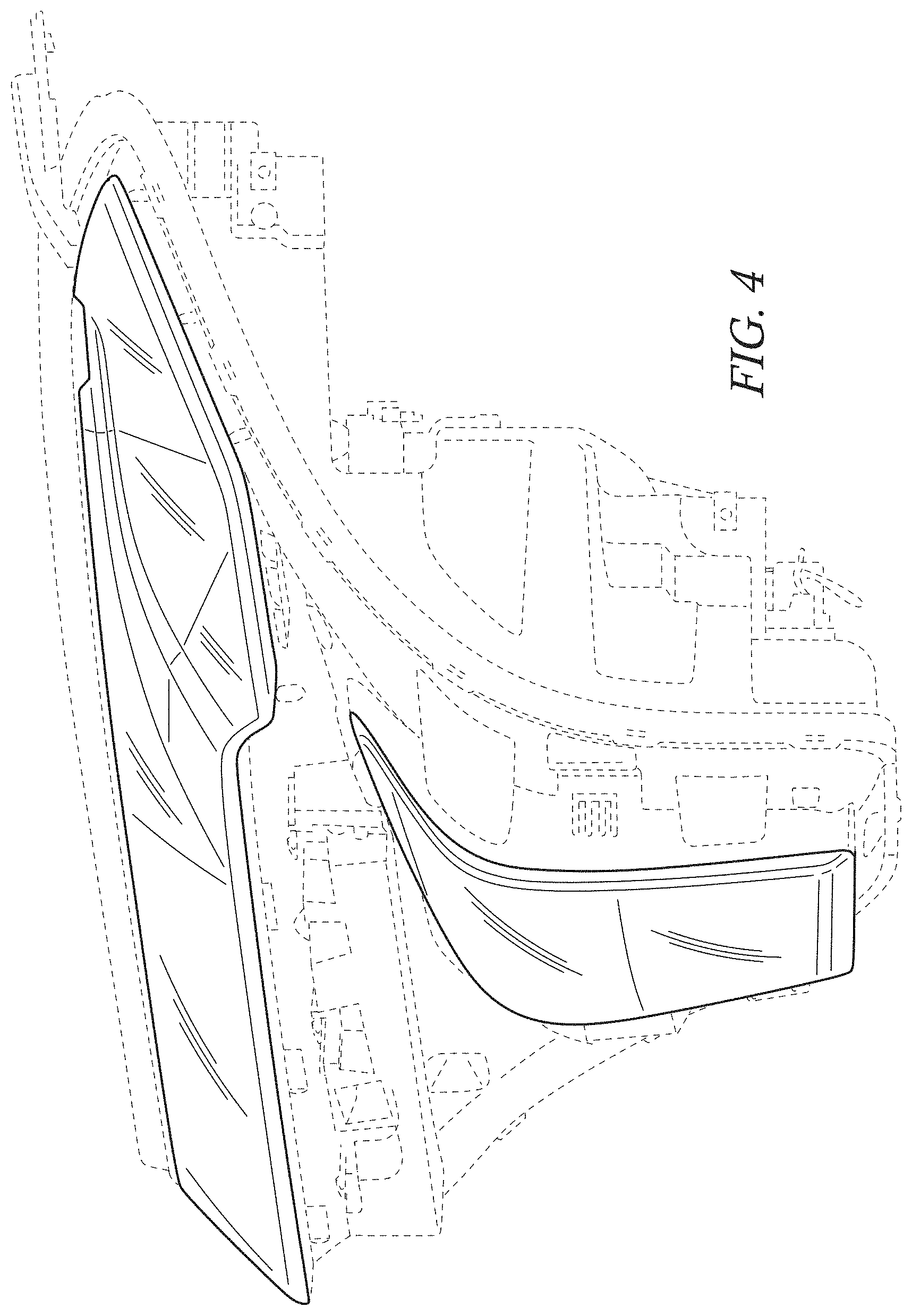 Patent USD1002044 Figure 4 – Vehicle headlamp