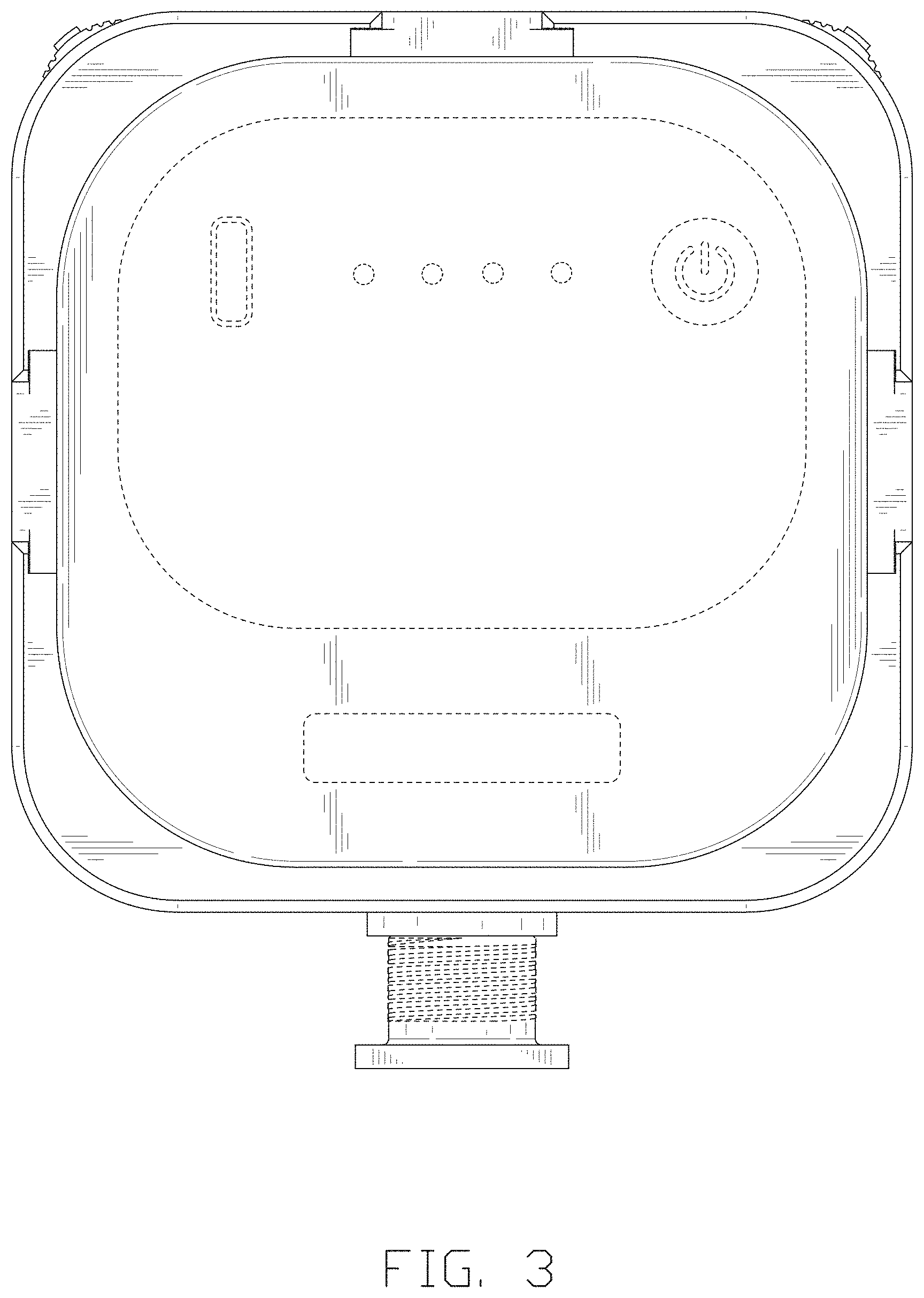 Patent USD1002050 Figure 3 – Camera light