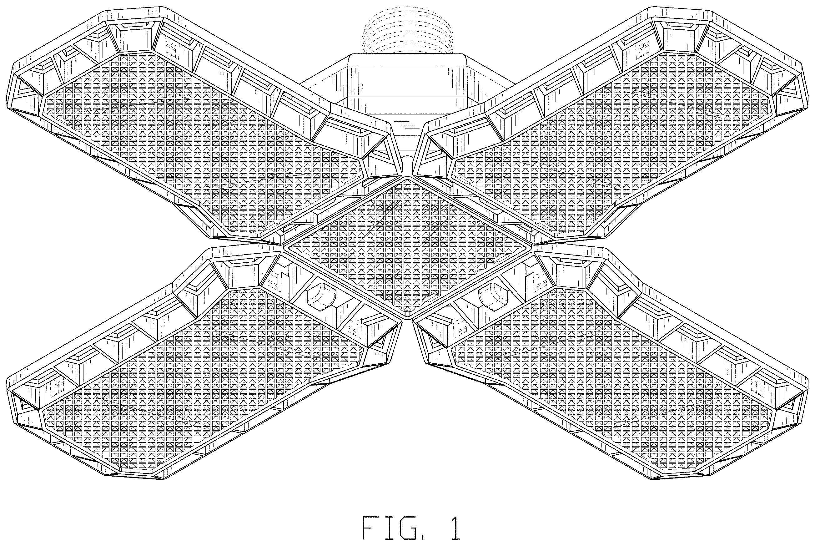 Patent USD1002051 Figure 1 – Garage lamp