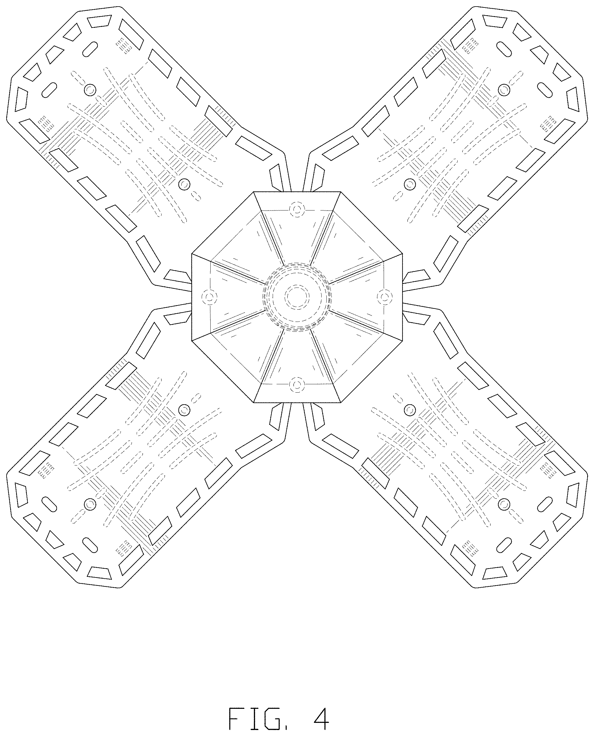 Patent USD1002051 Figure 4 – Garage lamp