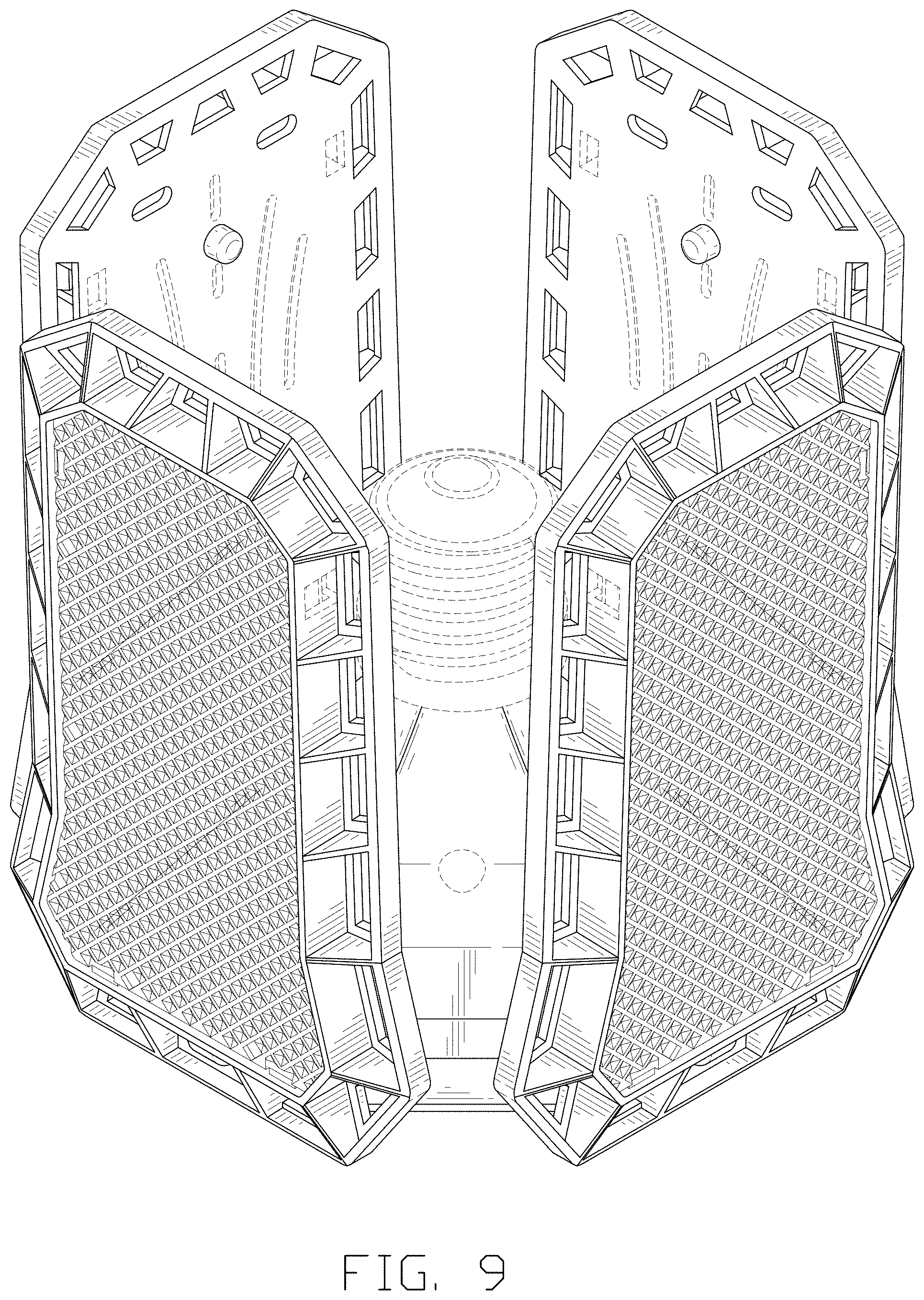 Patent USD1002051 Figure 9 – Garage lamp