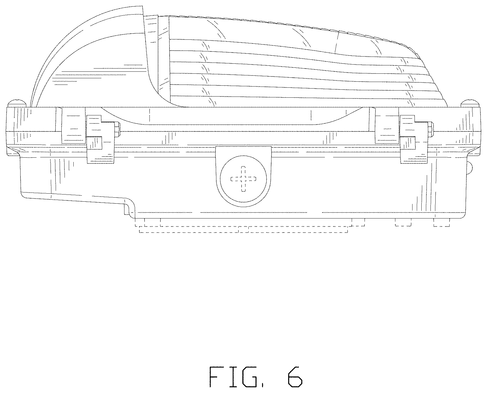 Patent USD1002053 Figure 6 – Outdoor wall lamp