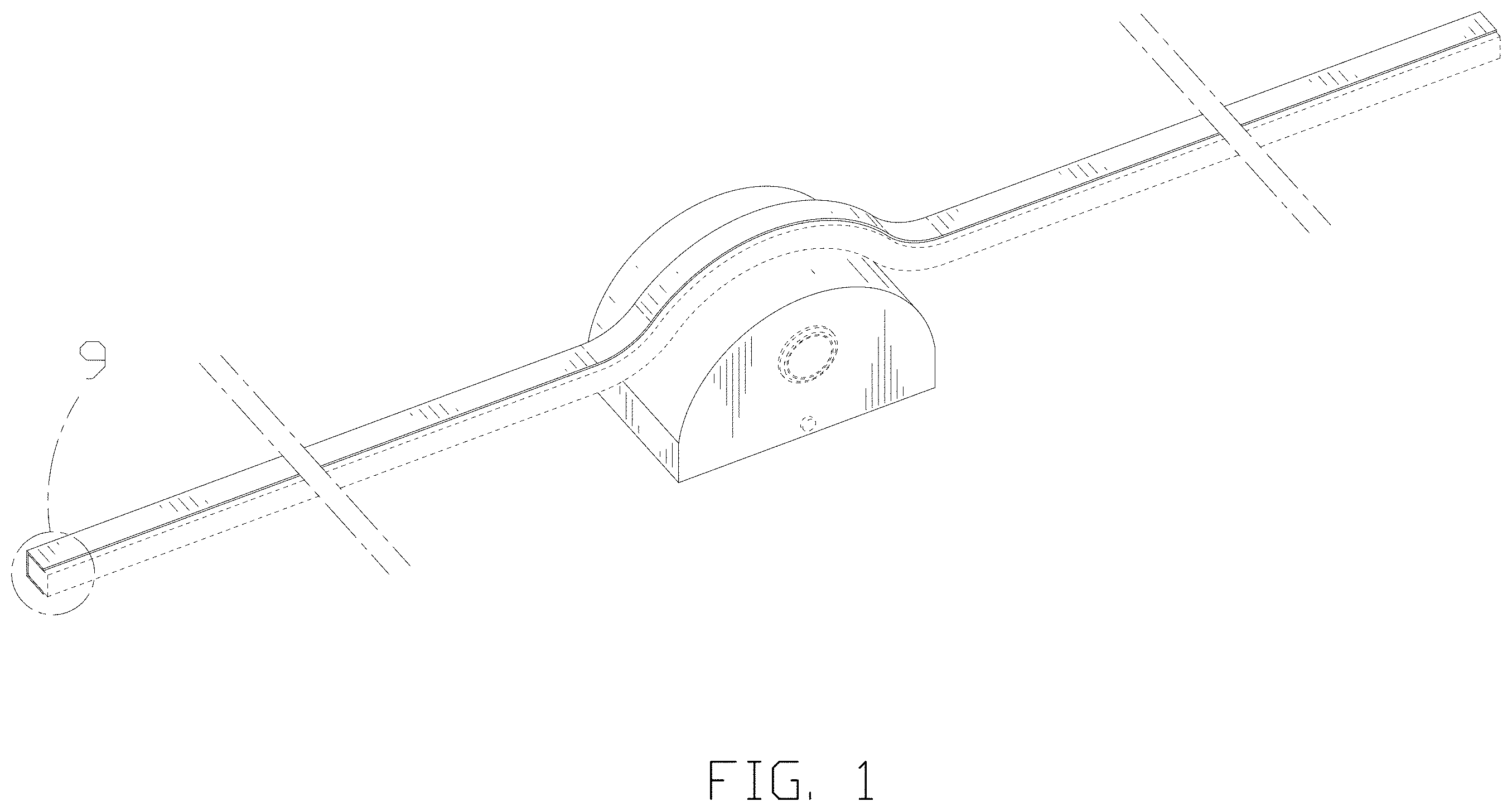 Patent USD1002055 Figure 1 – Mirror light