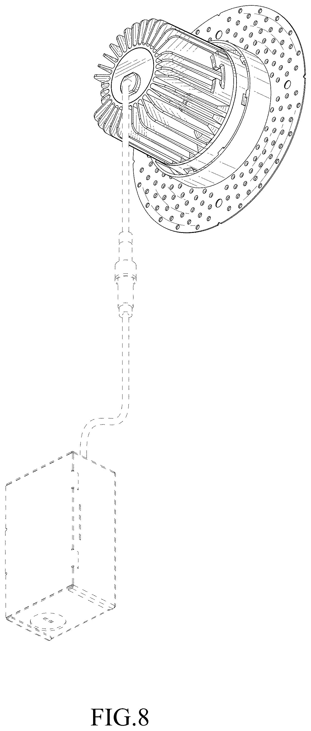 Patent USD1002057 Figure 8 – Down lamp