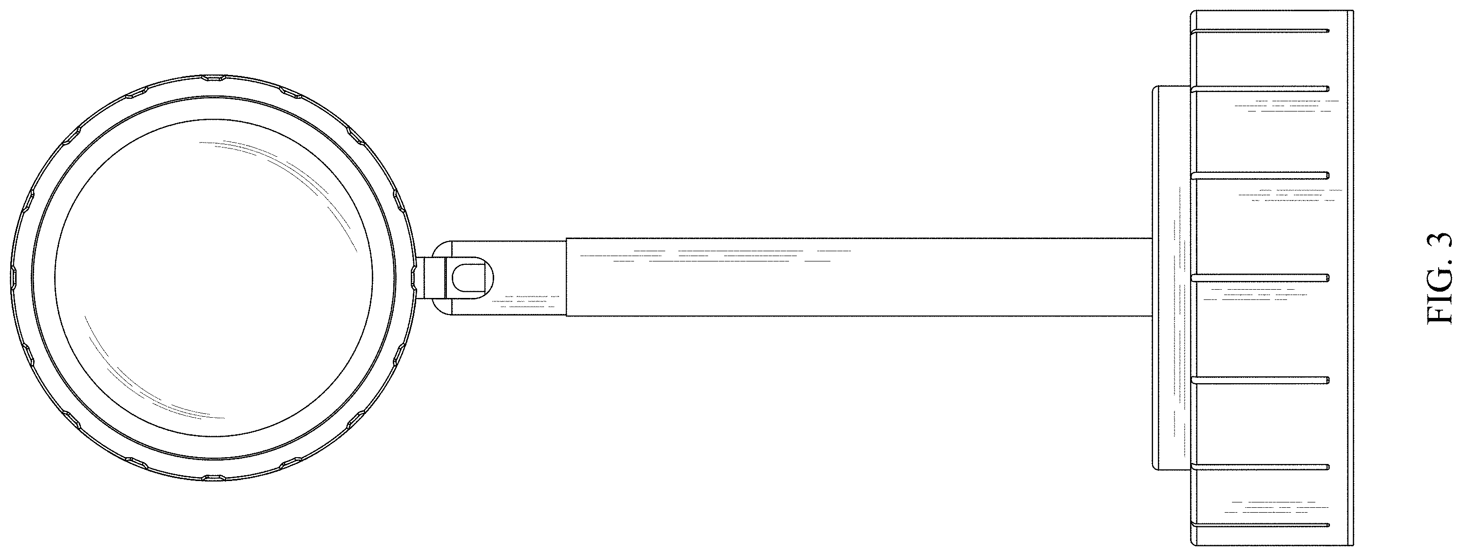 Patent USD1002059 Figure 3 – Projector lamp