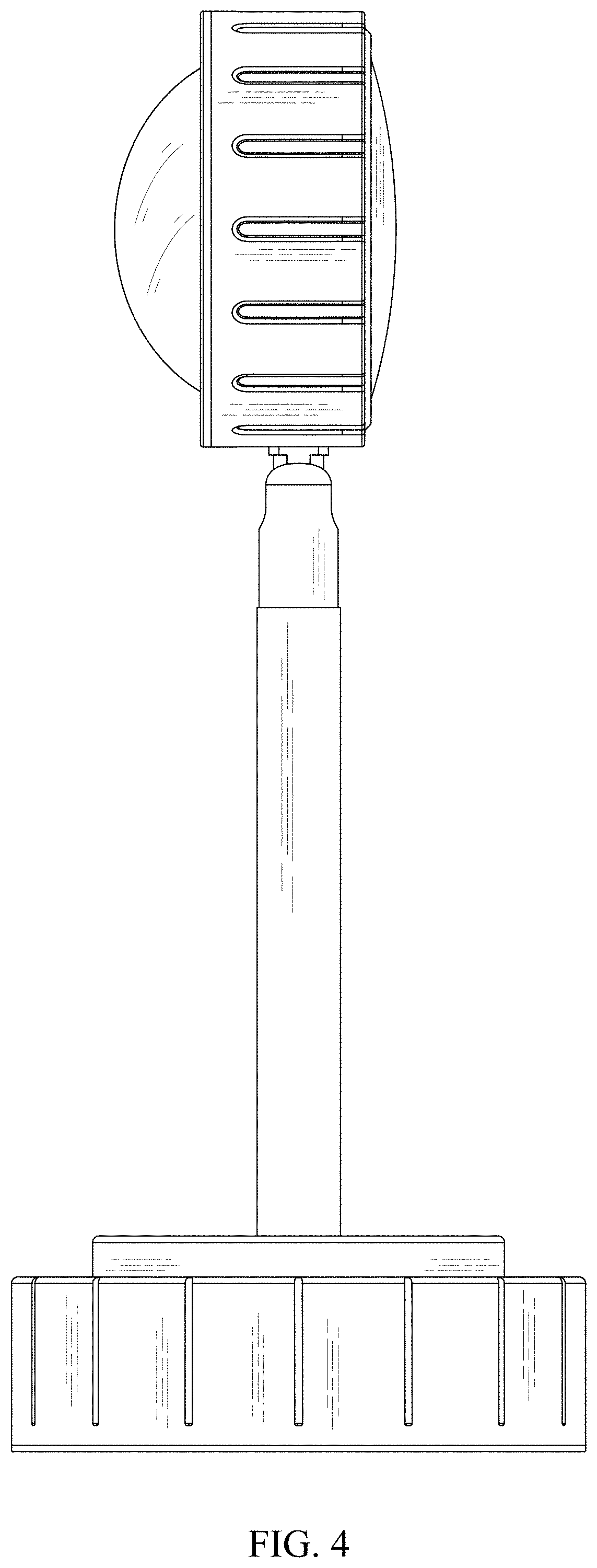 Patent USD1002059 Figure 4 – Projector lamp