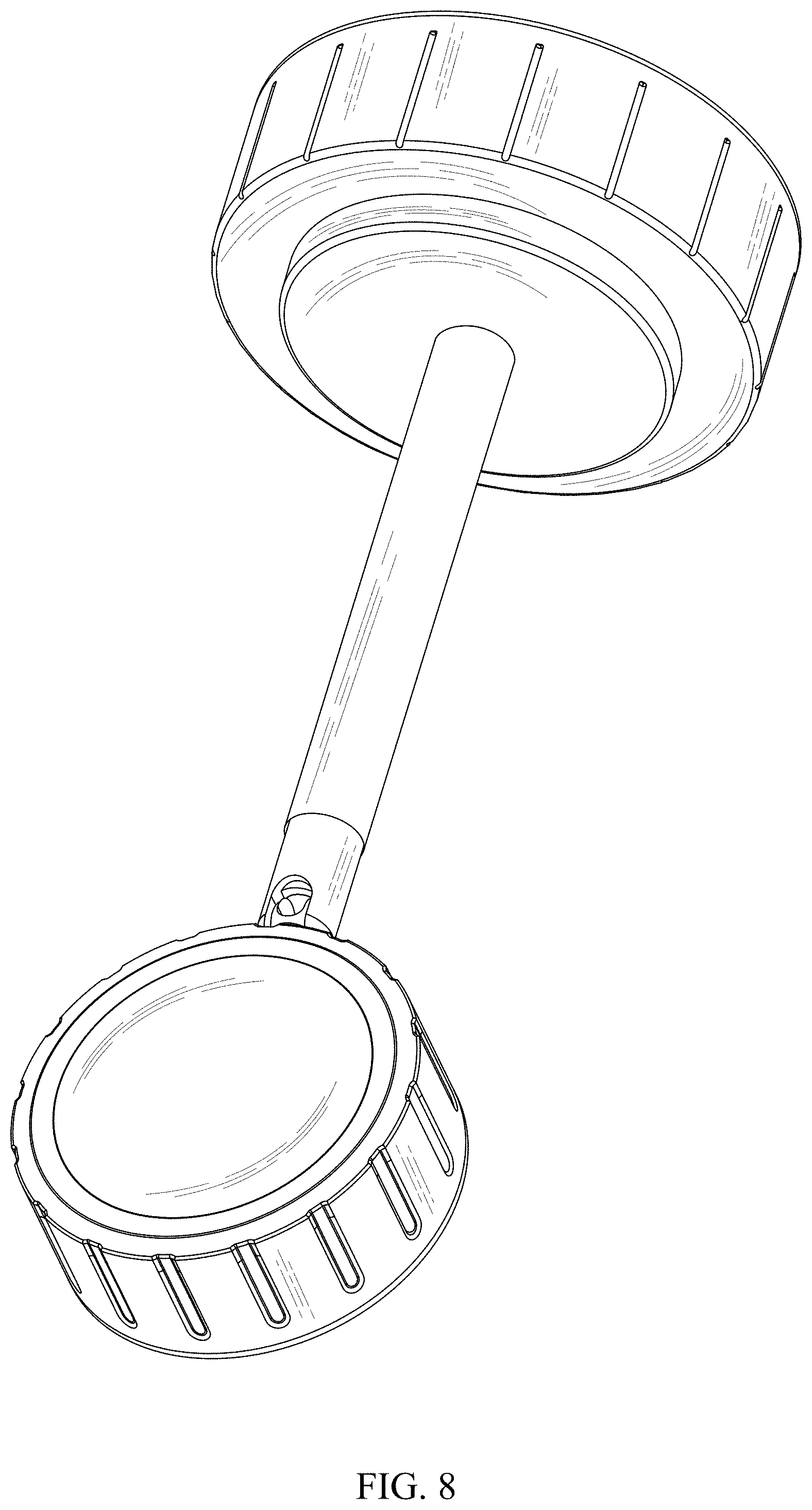 Patent USD1002059 Figure 8 – Projector lamp