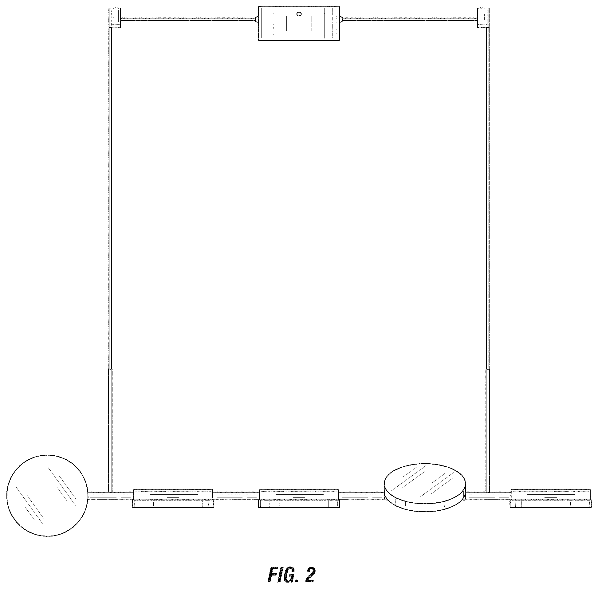 Patent USD1002060 Figure 2 – Light fixture