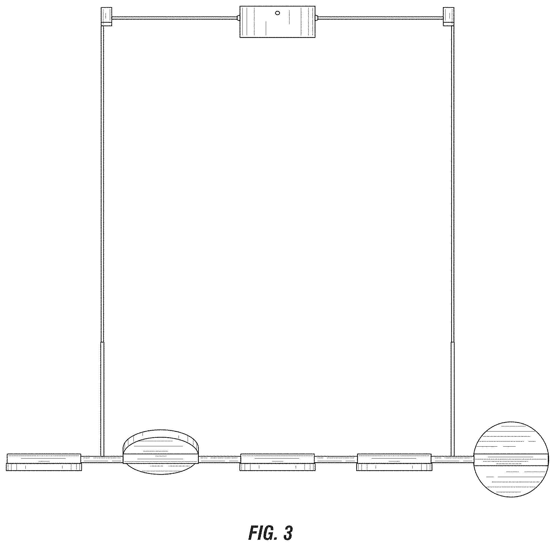 Patent USD1002060 Figure 3 – Light fixture