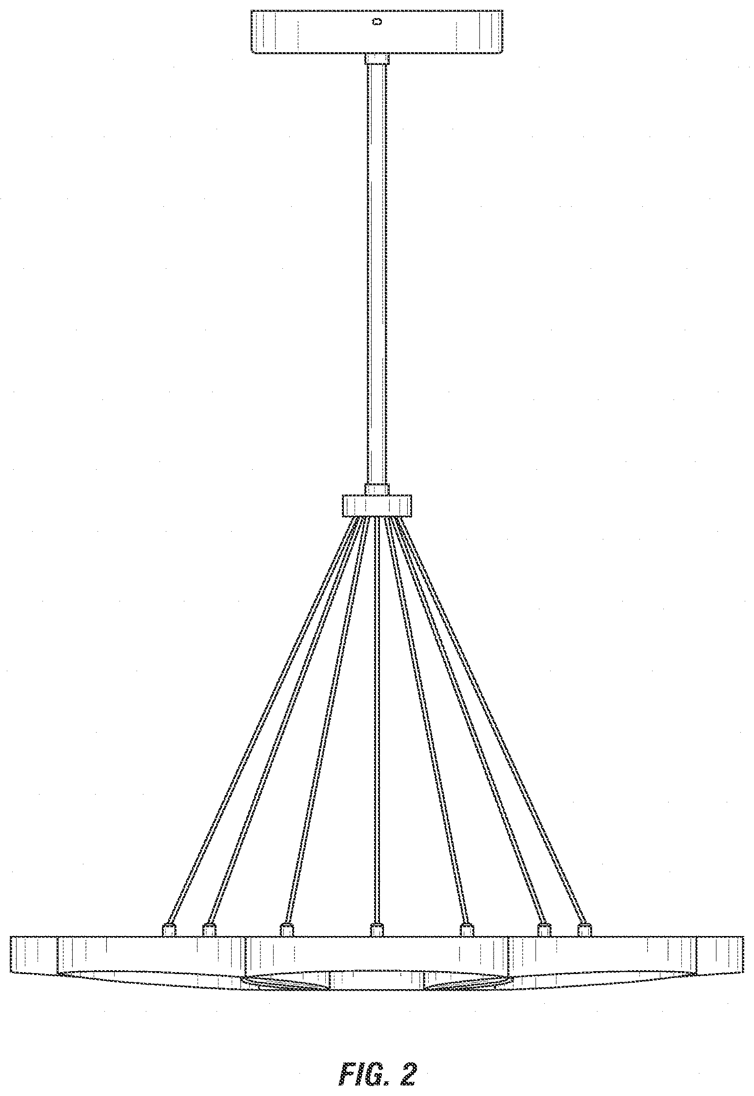 Patent USD1002061 Figure 2 – Light fixture
