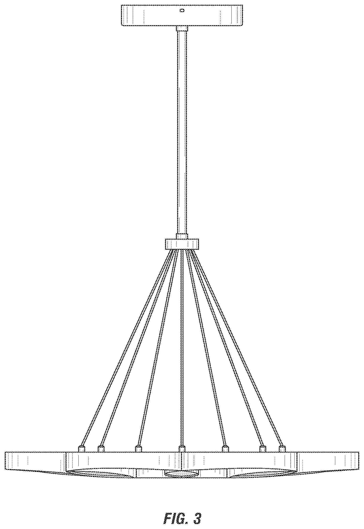 Patent USD1002061 Figure 3 – Light fixture