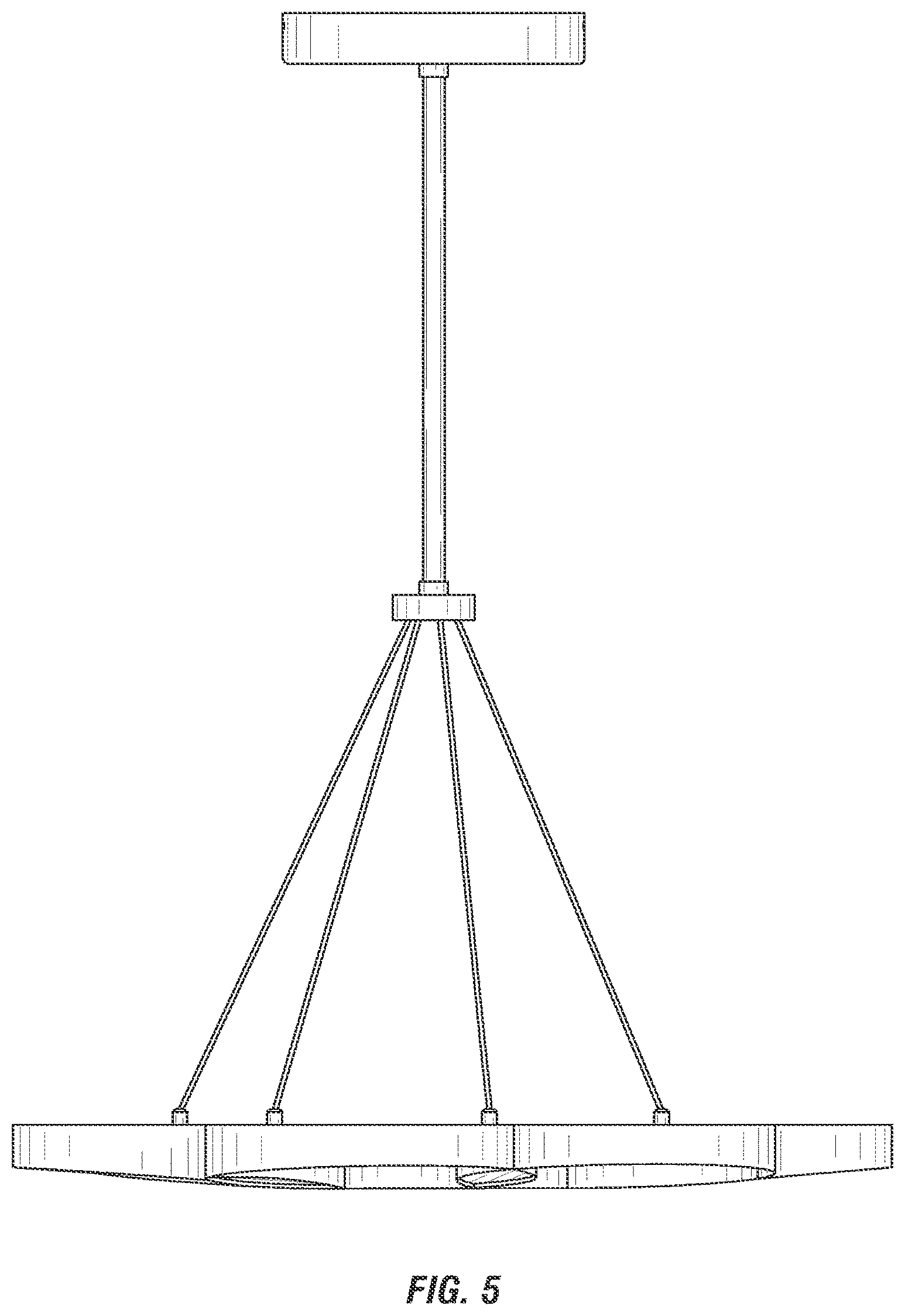 Patent USD1002061 Figure 5 – Light fixture
