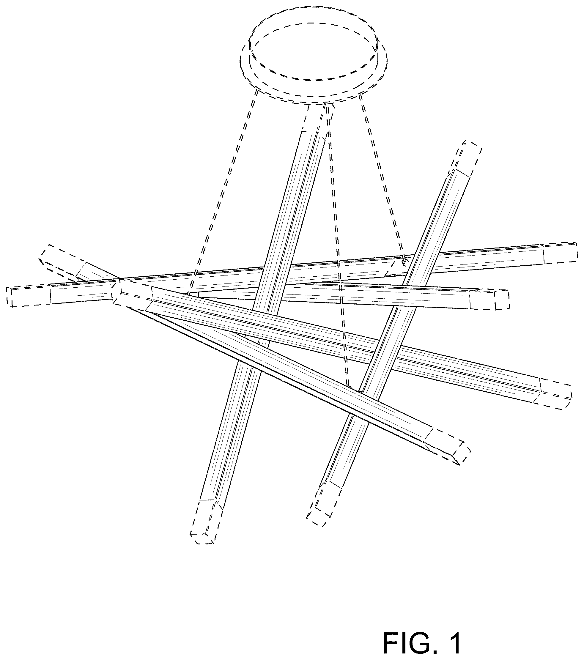 Patent USD1002067 Figure 1 – Lighting fixture