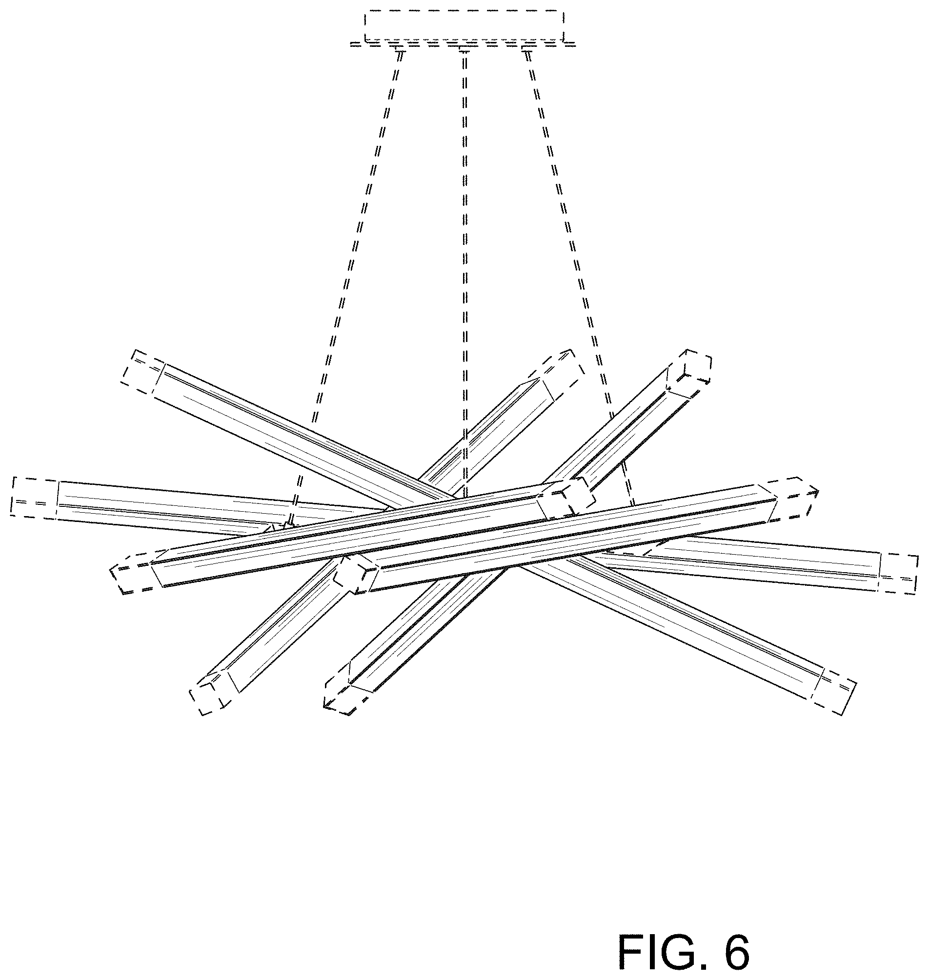 Patent USD1002067 Figure 6 – Lighting fixture