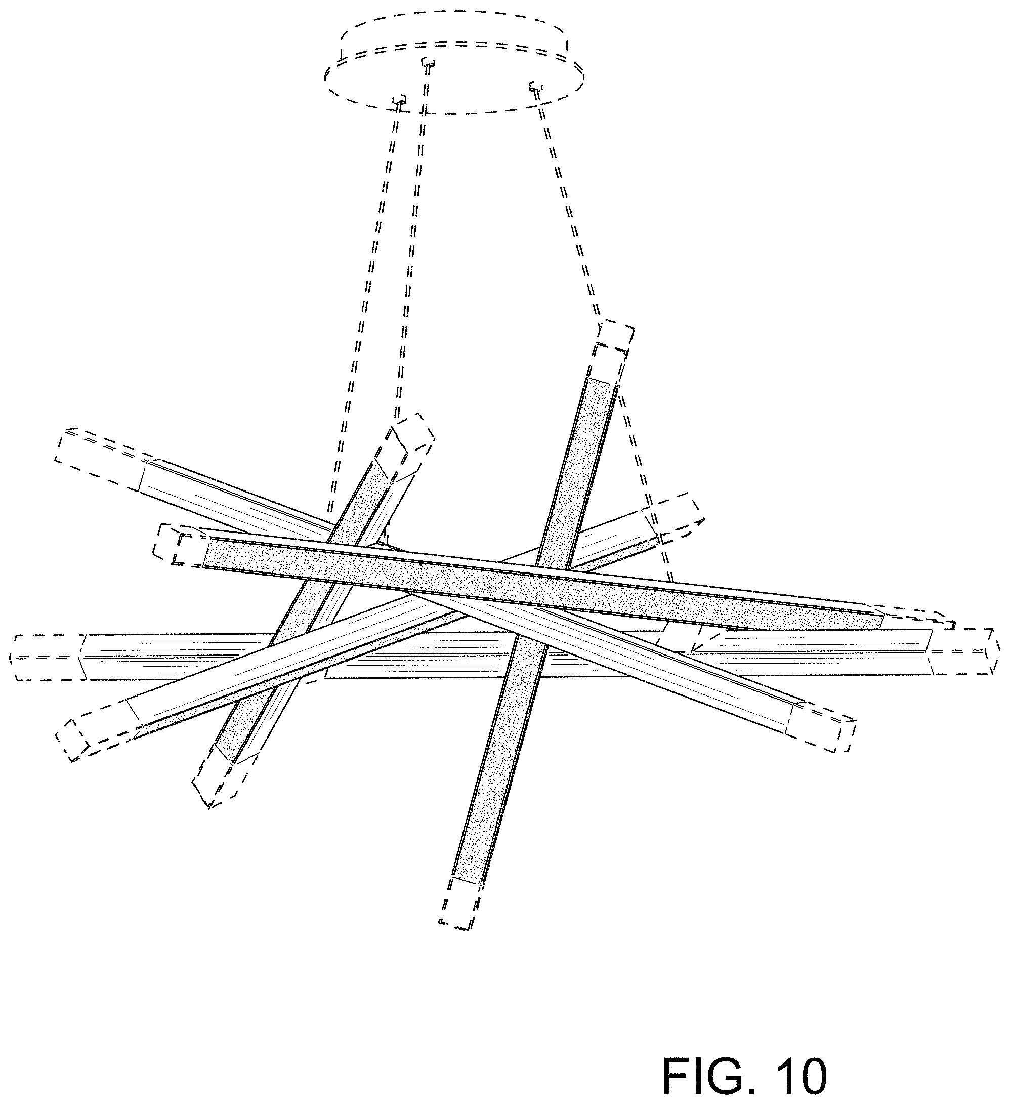 Patent USD1002067 Figure 10 – Lighting fixture