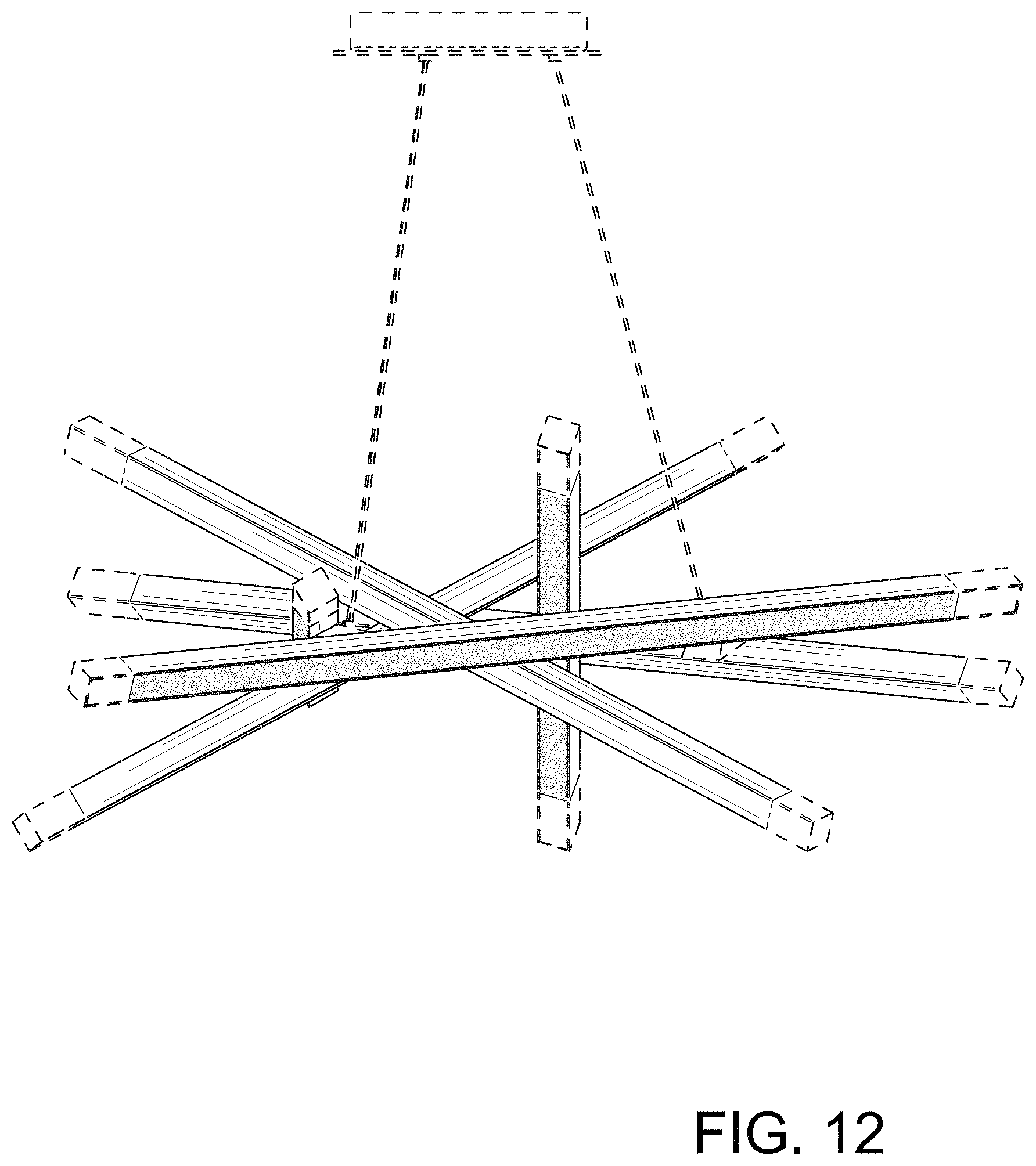 Patent USD1002067 Figure 12 – Lighting fixture