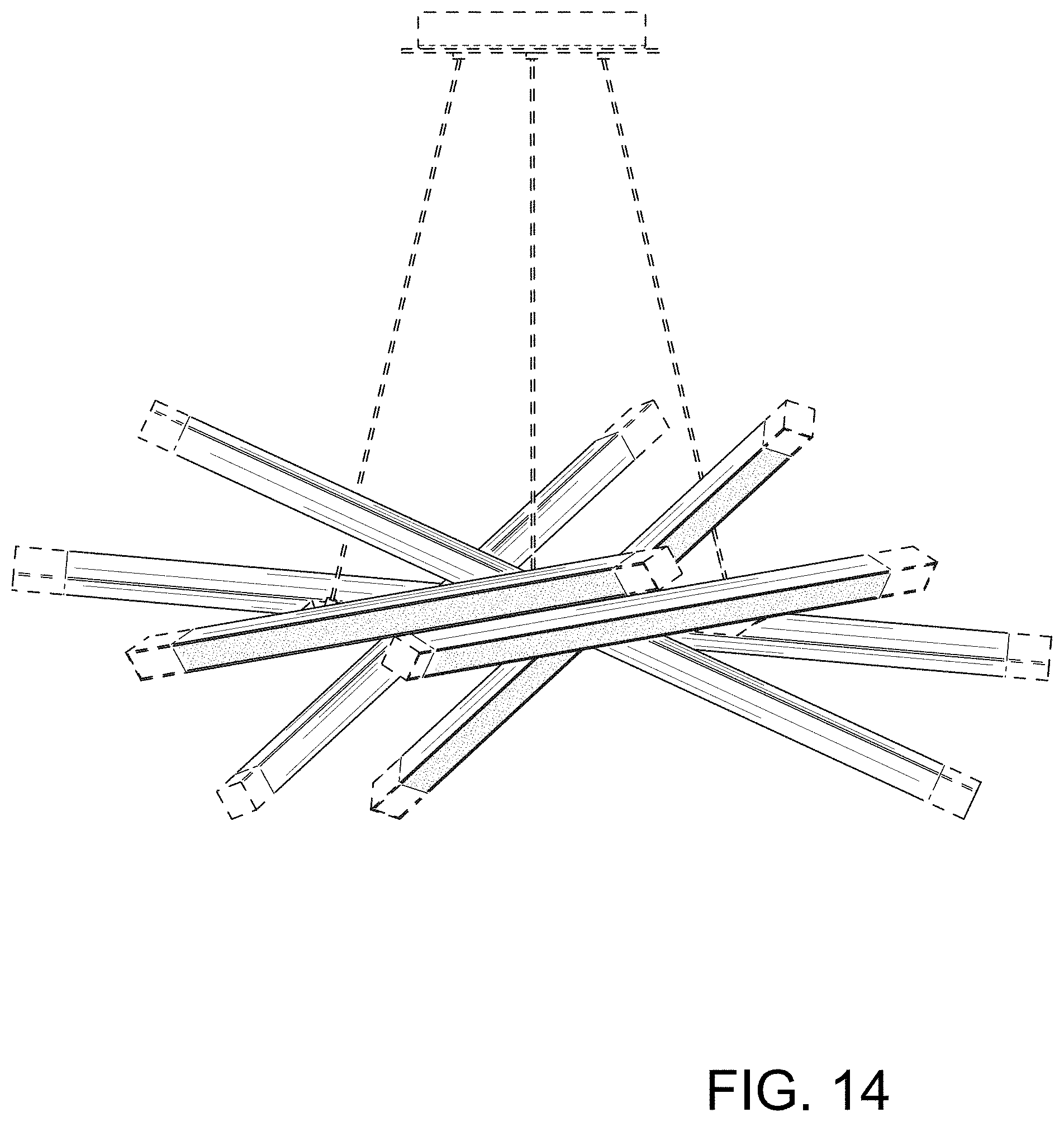 Patent USD1002067 Figure 14 – Lighting fixture
