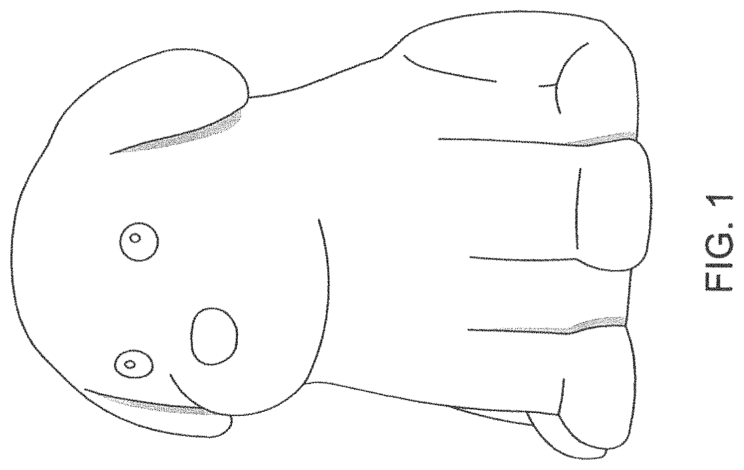 Patent USD1002074 Figure 1 – Puppy night lamp