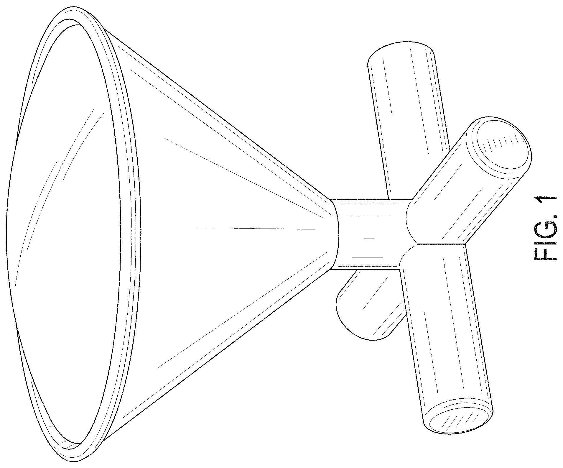 Patent USD1002075 Figure 1 – Lamp