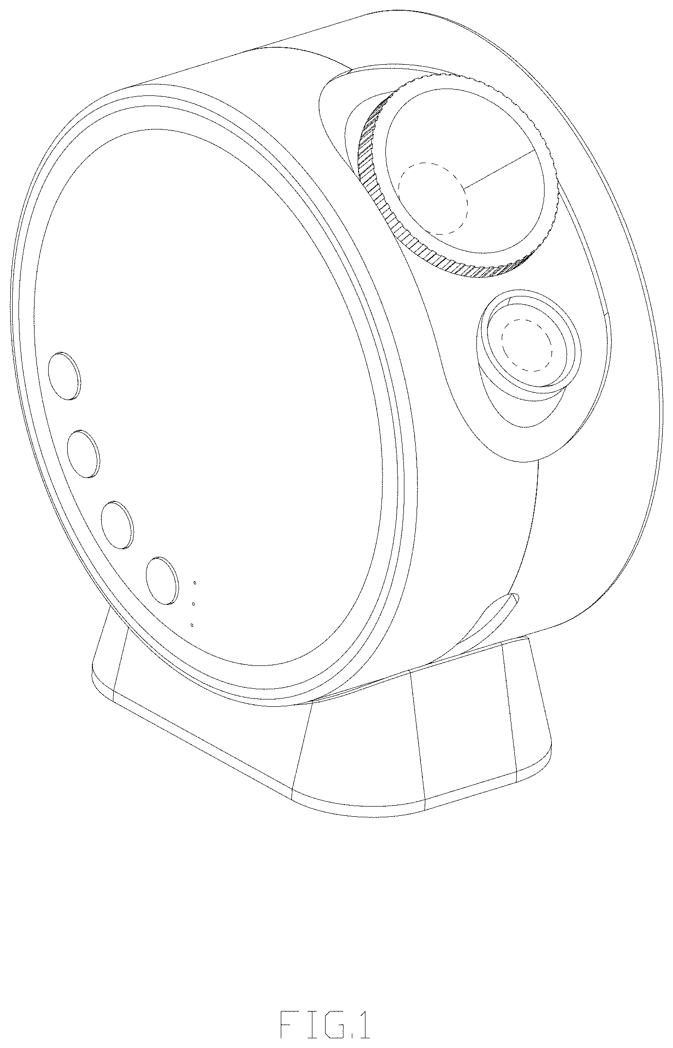 Patent USD1002076 Figure 1 – Star projector