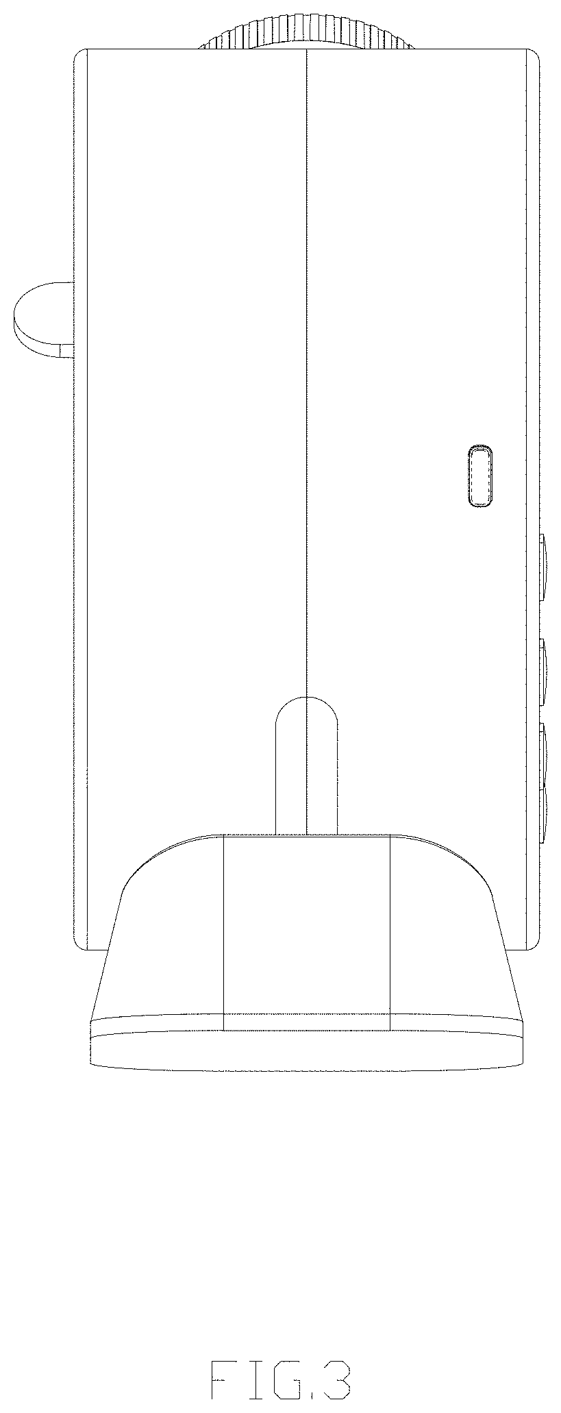 Patent USD1002076 Figure 3 – Star projector