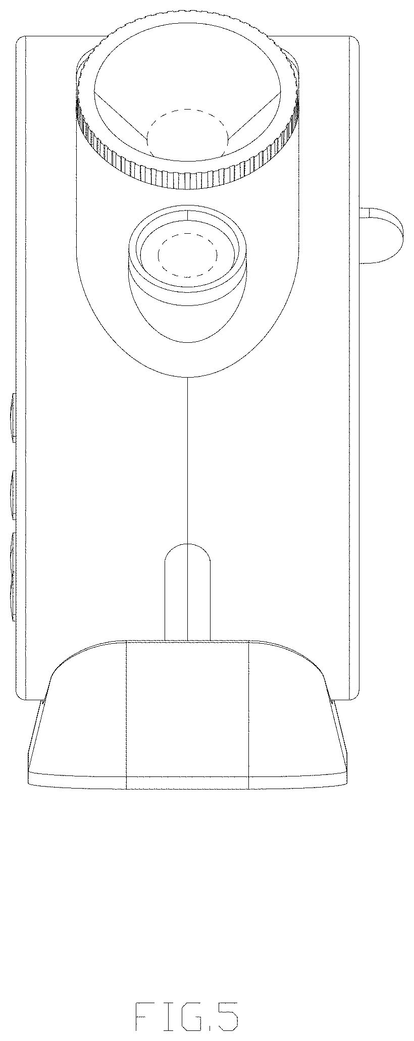 Patent USD1002076 Figure 5 – Star projector