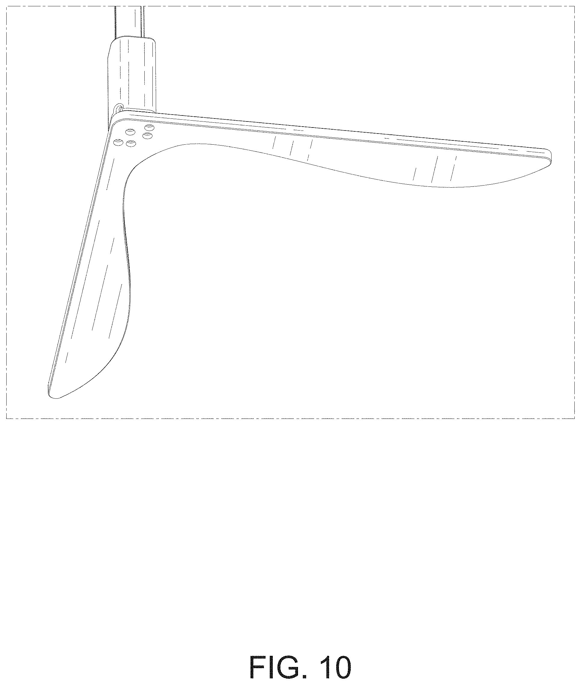 Patent USD1002080 Figure 10 – Floor lamp