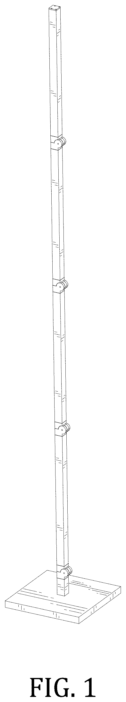 Patent USD1002081 Figure 1 – Floor lamp