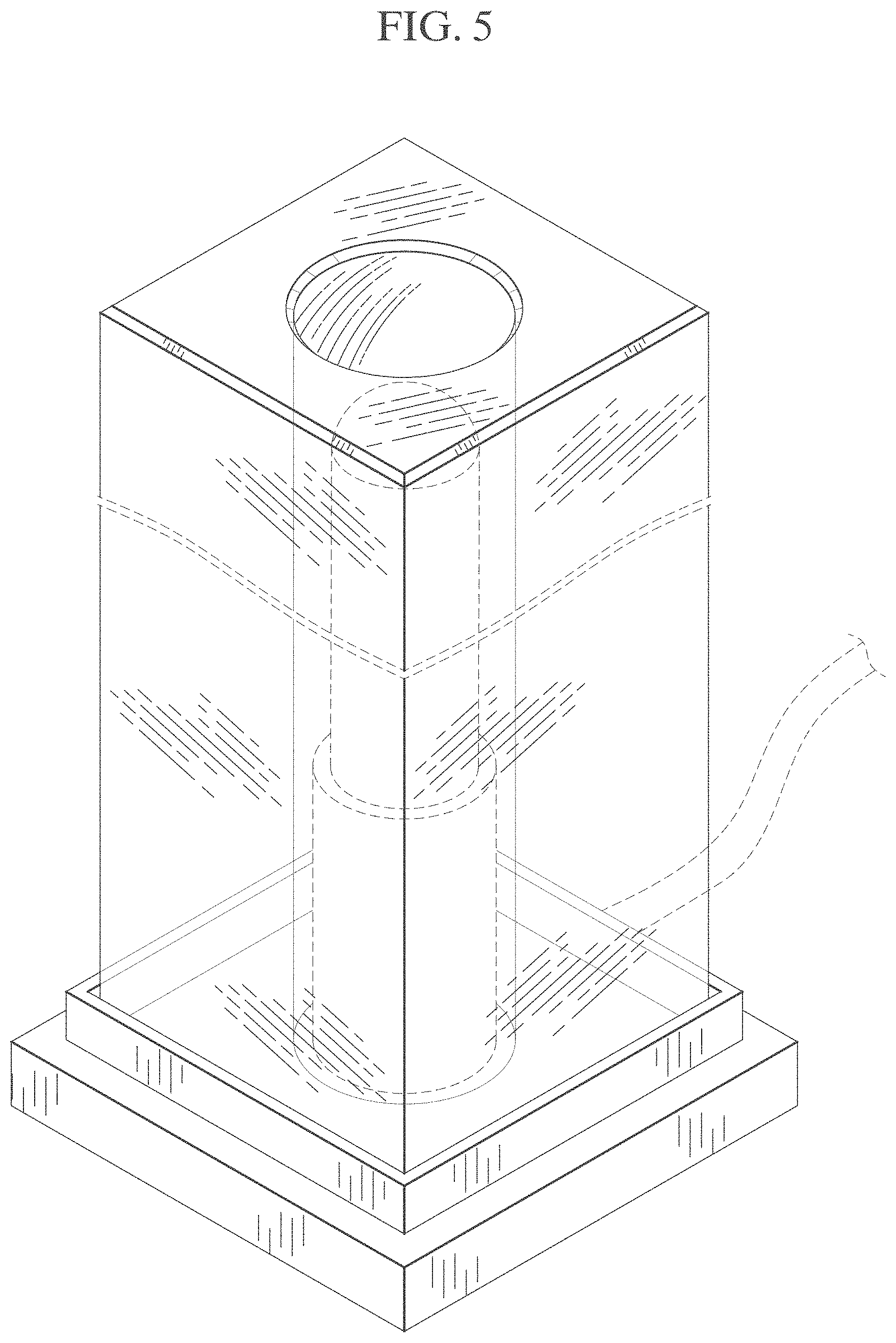 Patent USD1002083 Figure 3 – Lamp