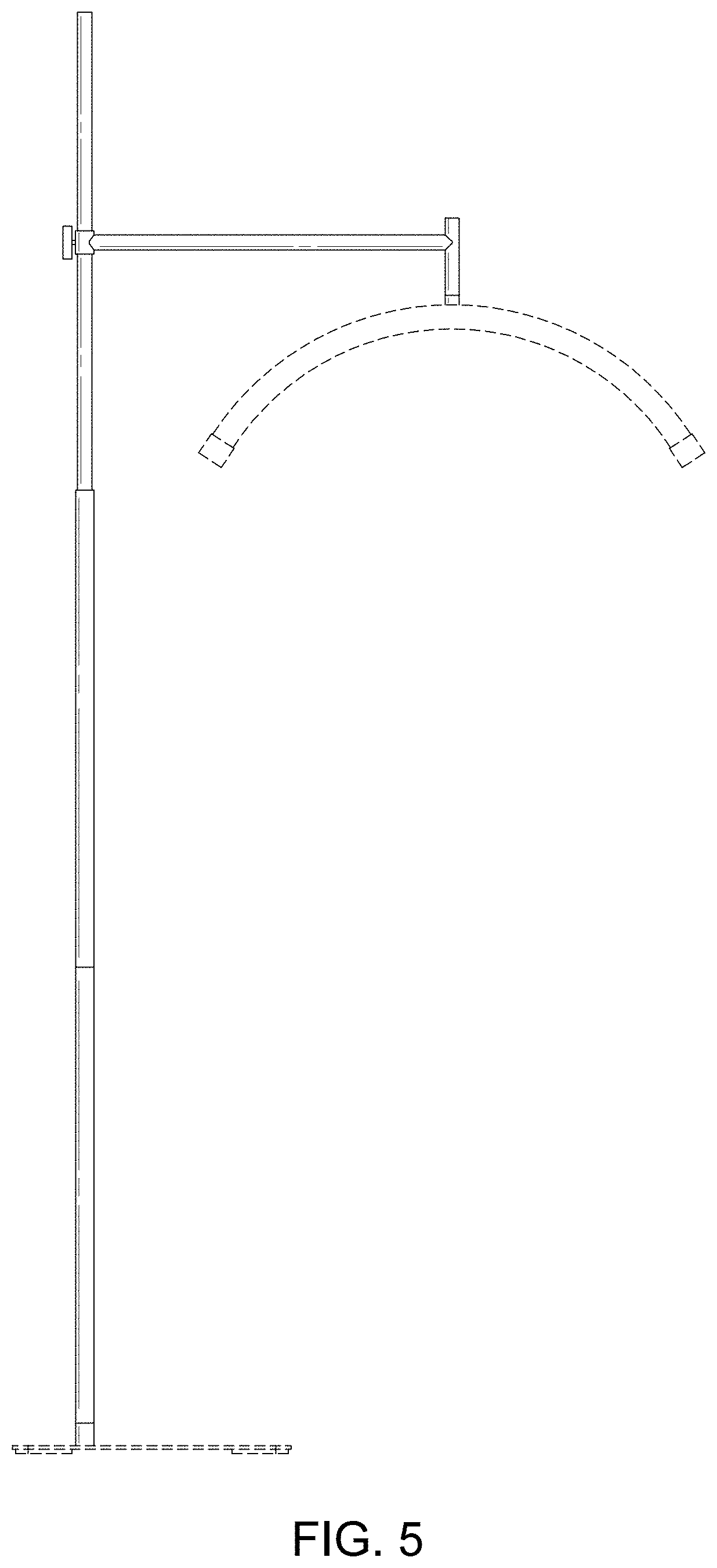 Patent USD1002087 Figure 5 – Arm