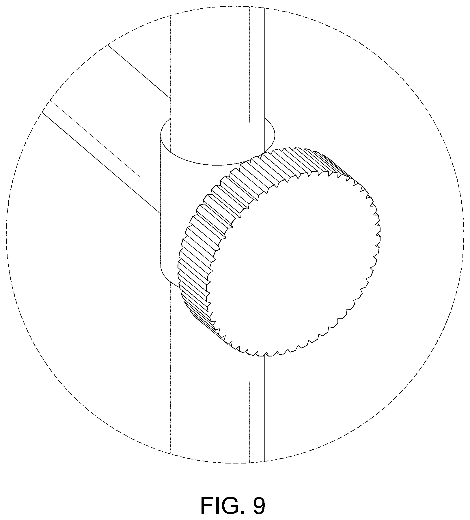 Patent USD1002087 Figure 9 – Arm