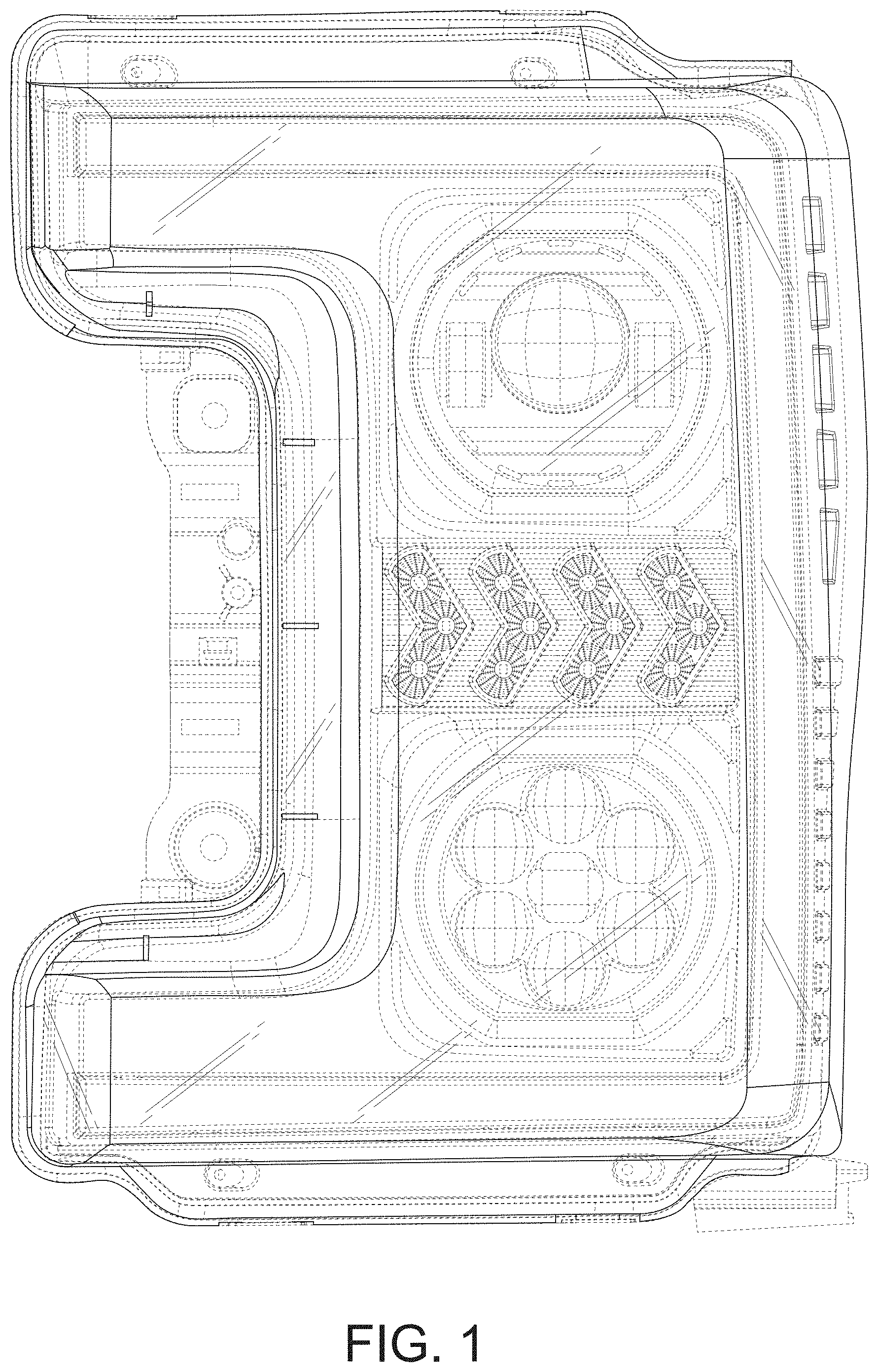 Patent USD1002088 Figure 1 – Automotive lamp